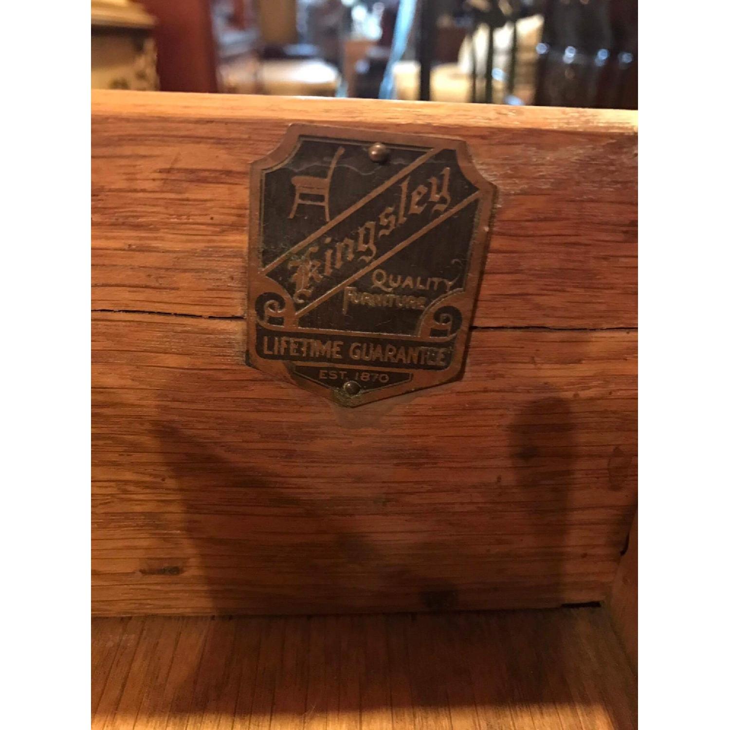 1920s Antique Kingsley Dresser w/ Hanging Mirror & Key - image-21