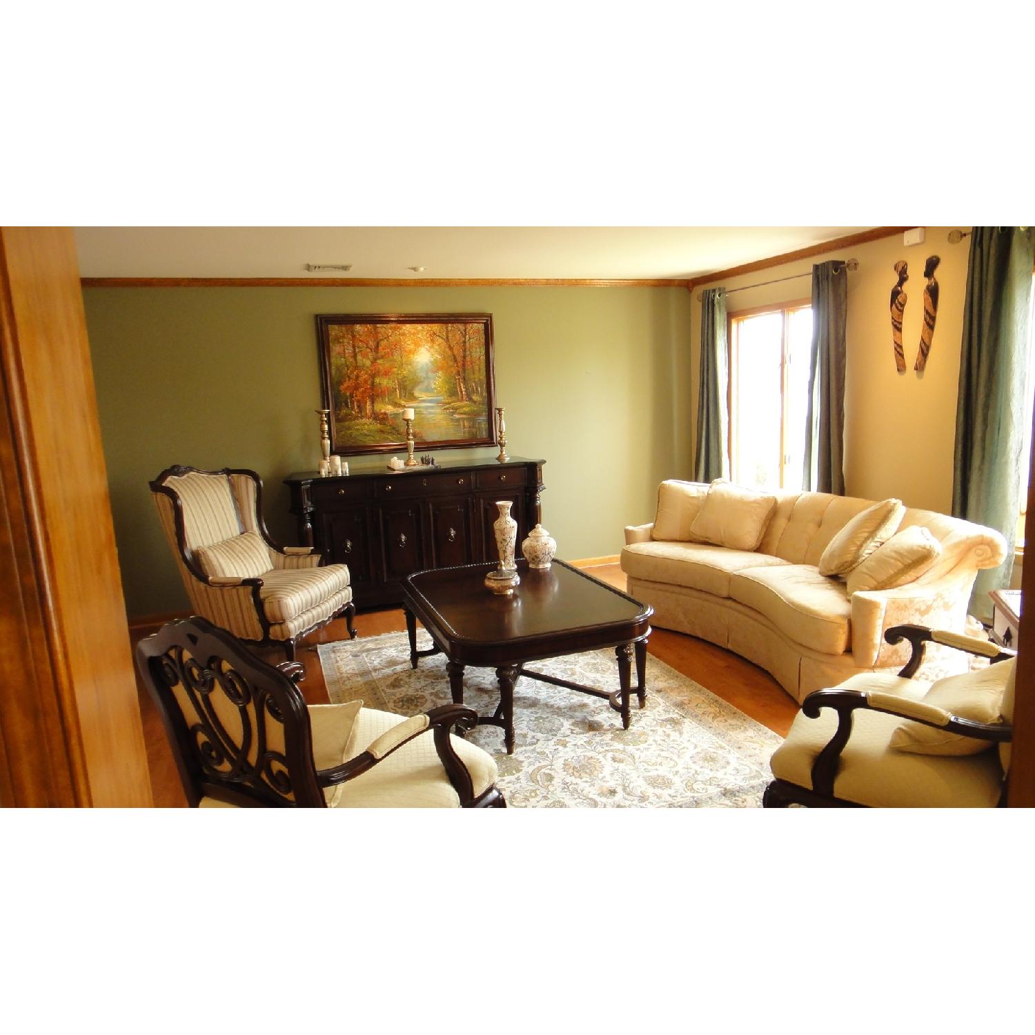 Thomasville Furniture Brompton Hall Credenza Buffet w/ Granite Top - image-3