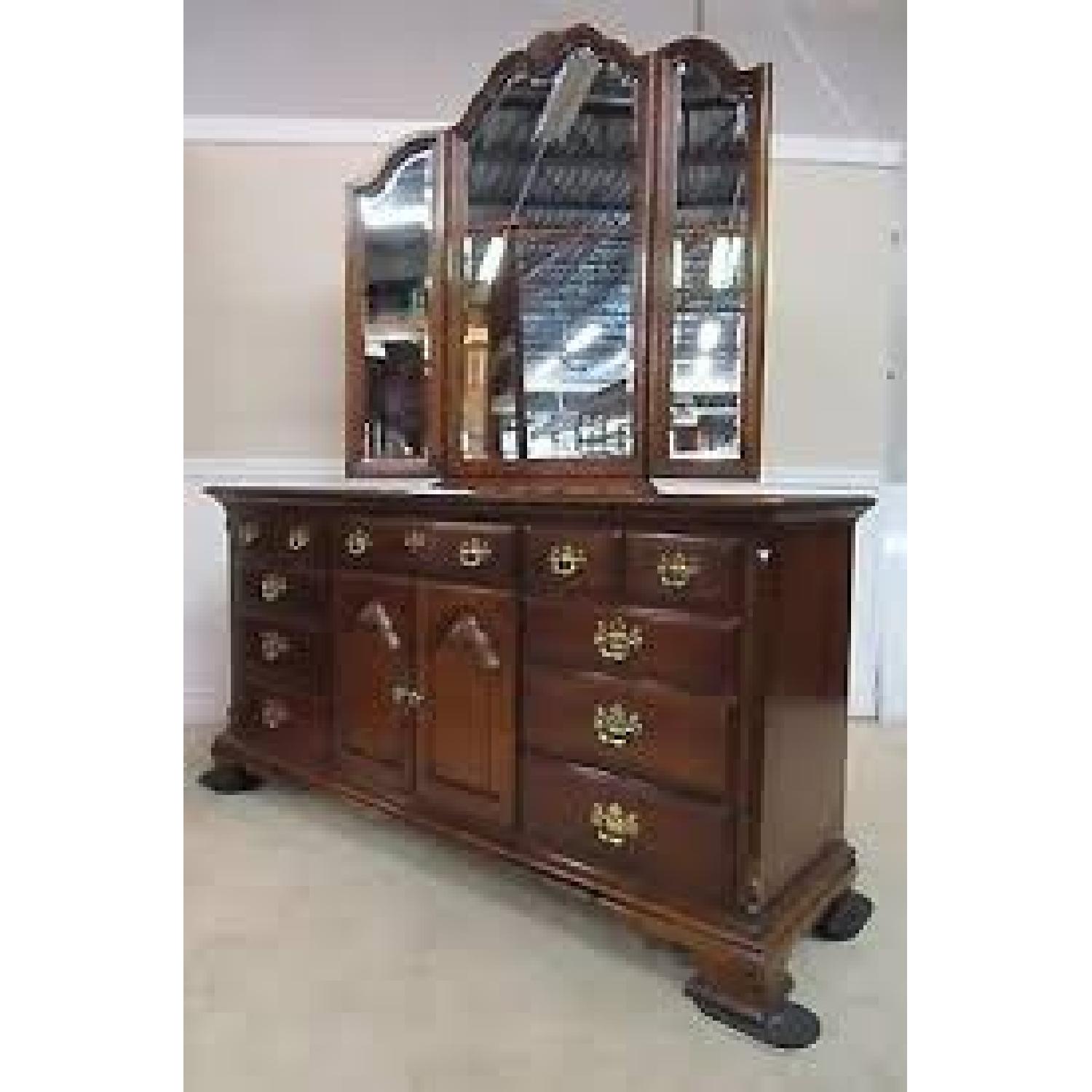 Lexington Cherry Dresser w/ Tri-Fold Mirror - image-2