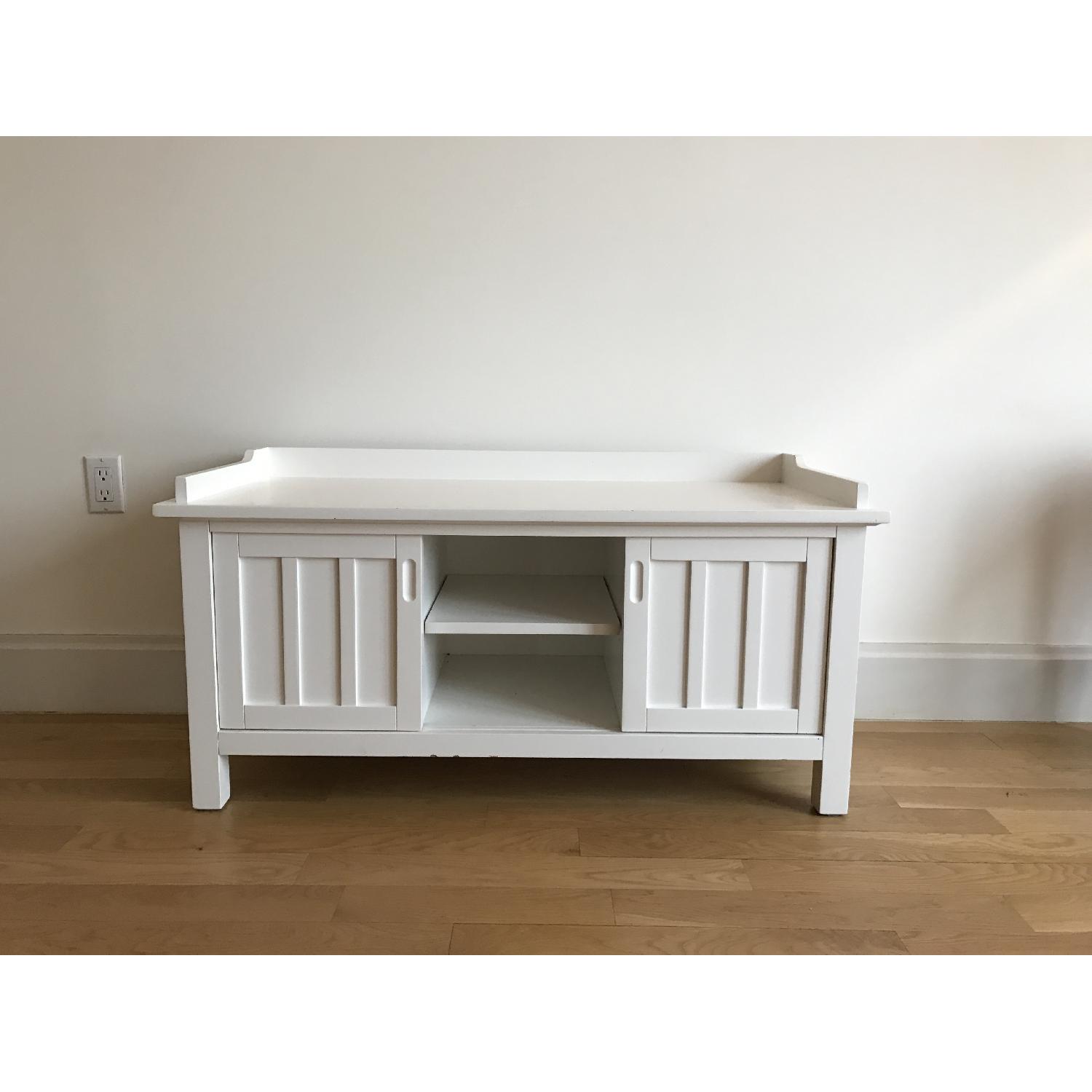 Crate & Barrel Storage Bench - image-1
