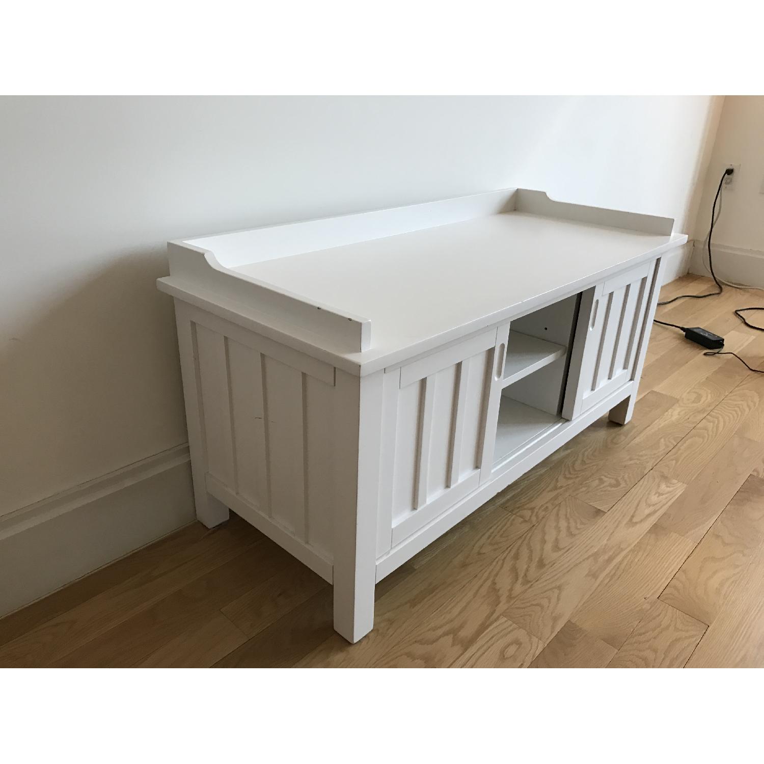 Crate & Barrel Storage Bench - image-4