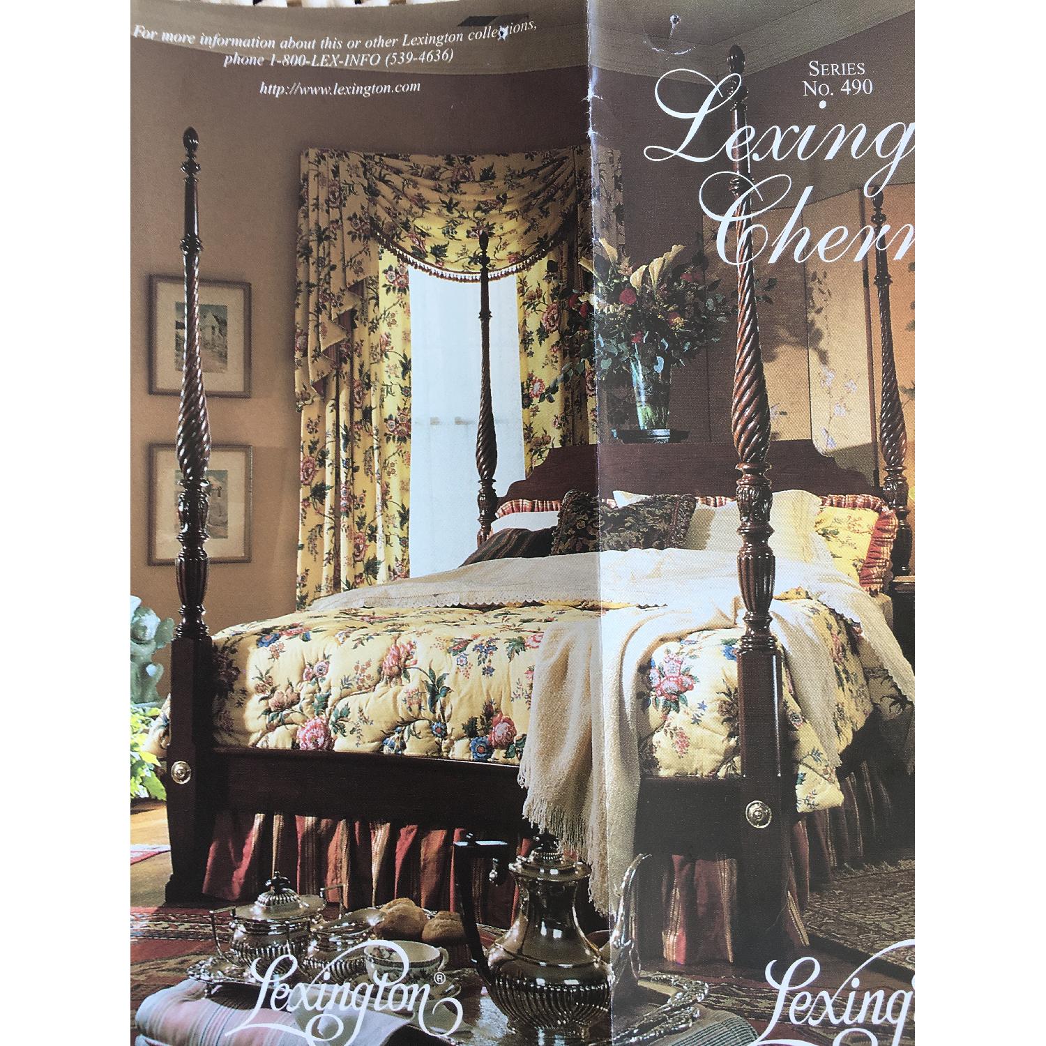 Lexington Cherry King Size Bed Frame - image-2