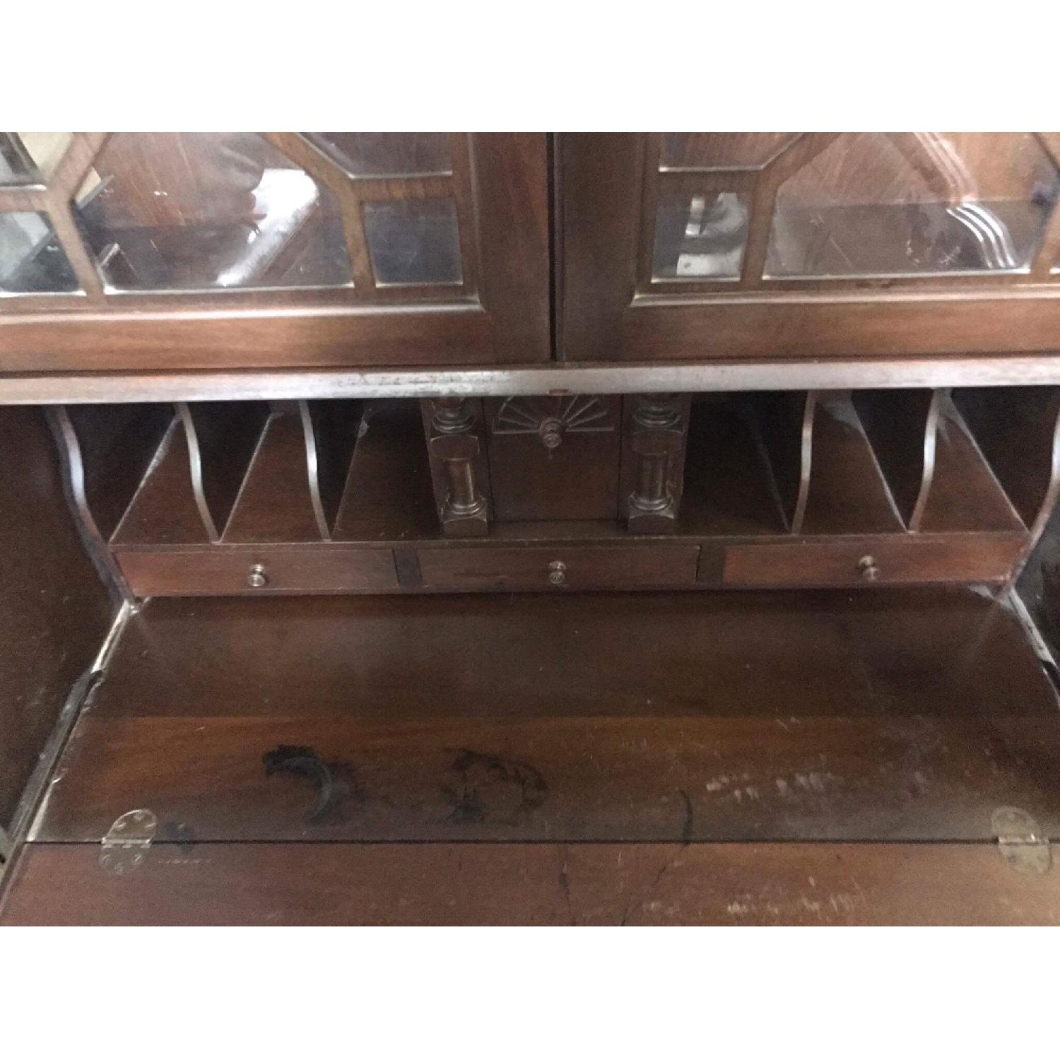 Antique Maddox Mahogany Secretary Desk - image-11