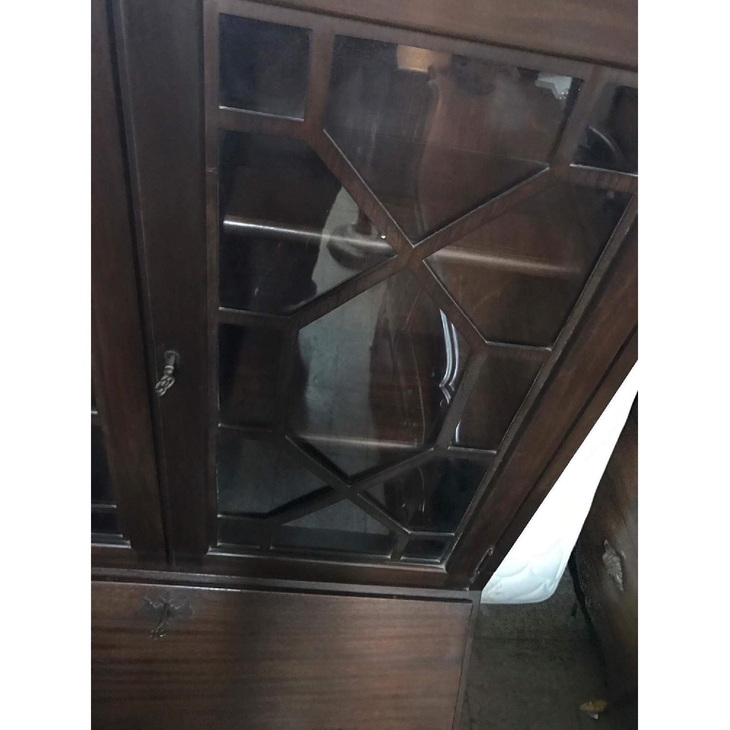 Antique Maddox Mahogany Secretary Desk - image-21