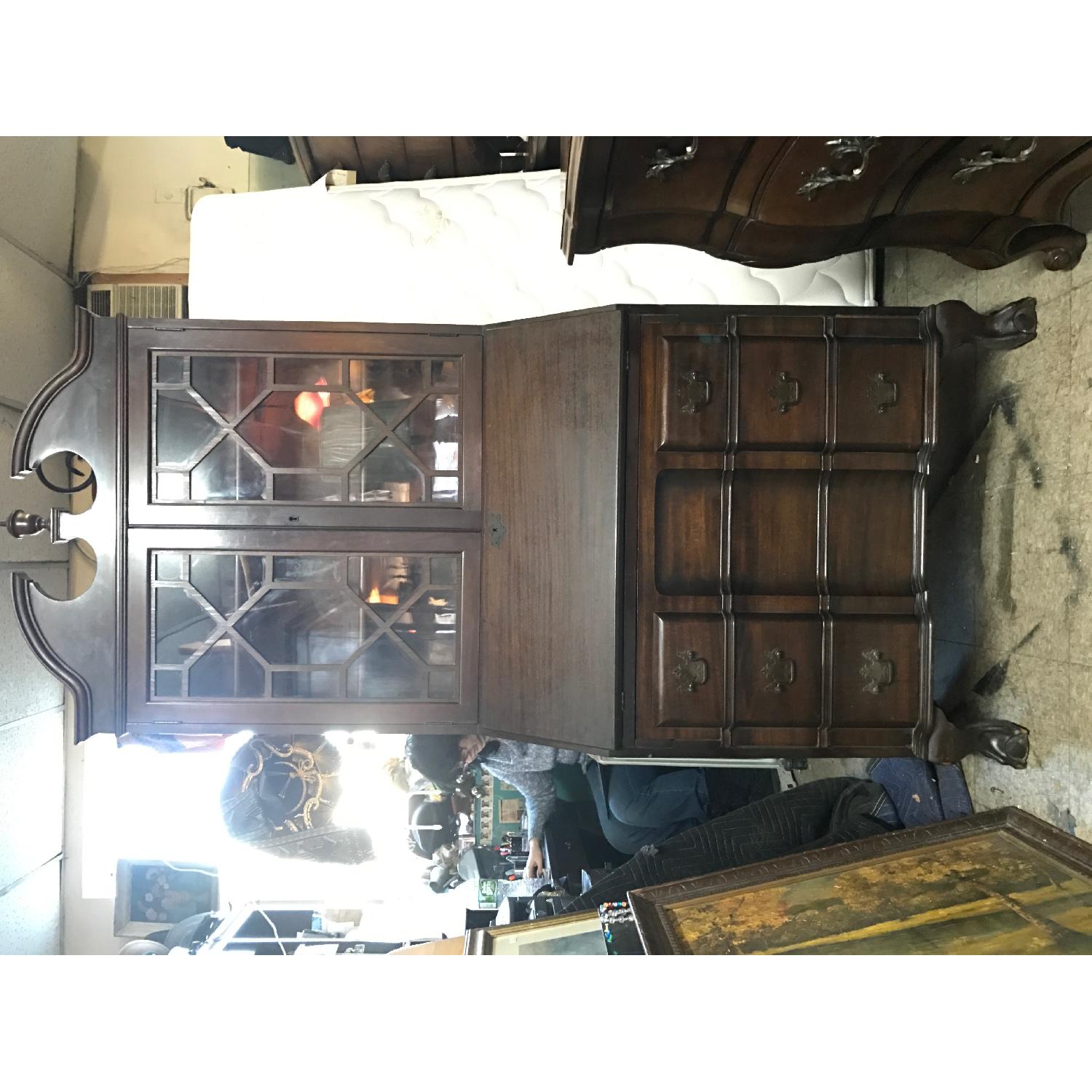 Antique Maddox Mahogany Secretary Desk - image-33