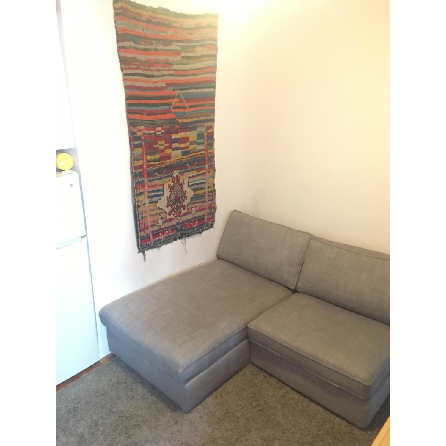 Ikea Kivik Grey Sectional Sofa - image-5