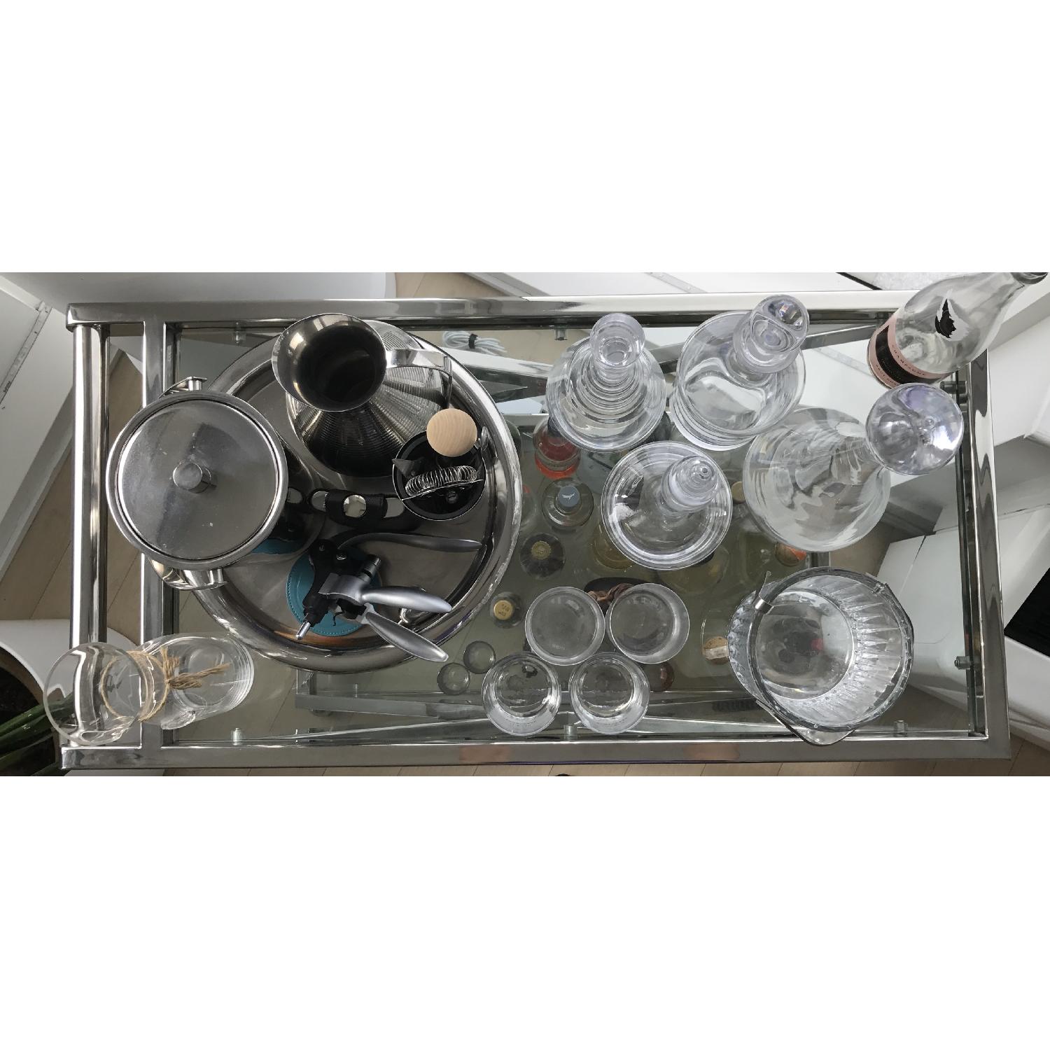 Restoration Hardware 1950s Bar Cart - image-4