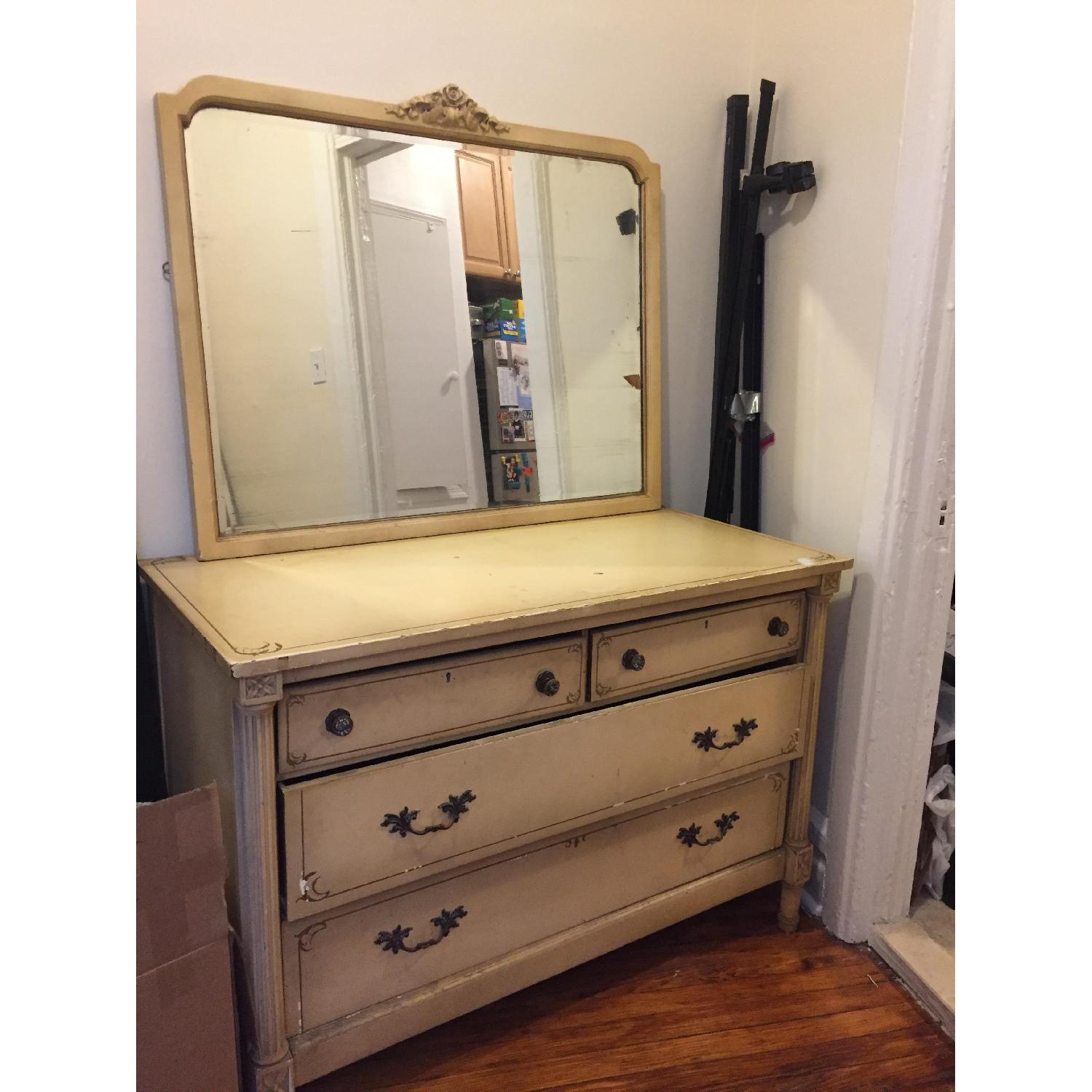 Large Vintage Mirror - image-2