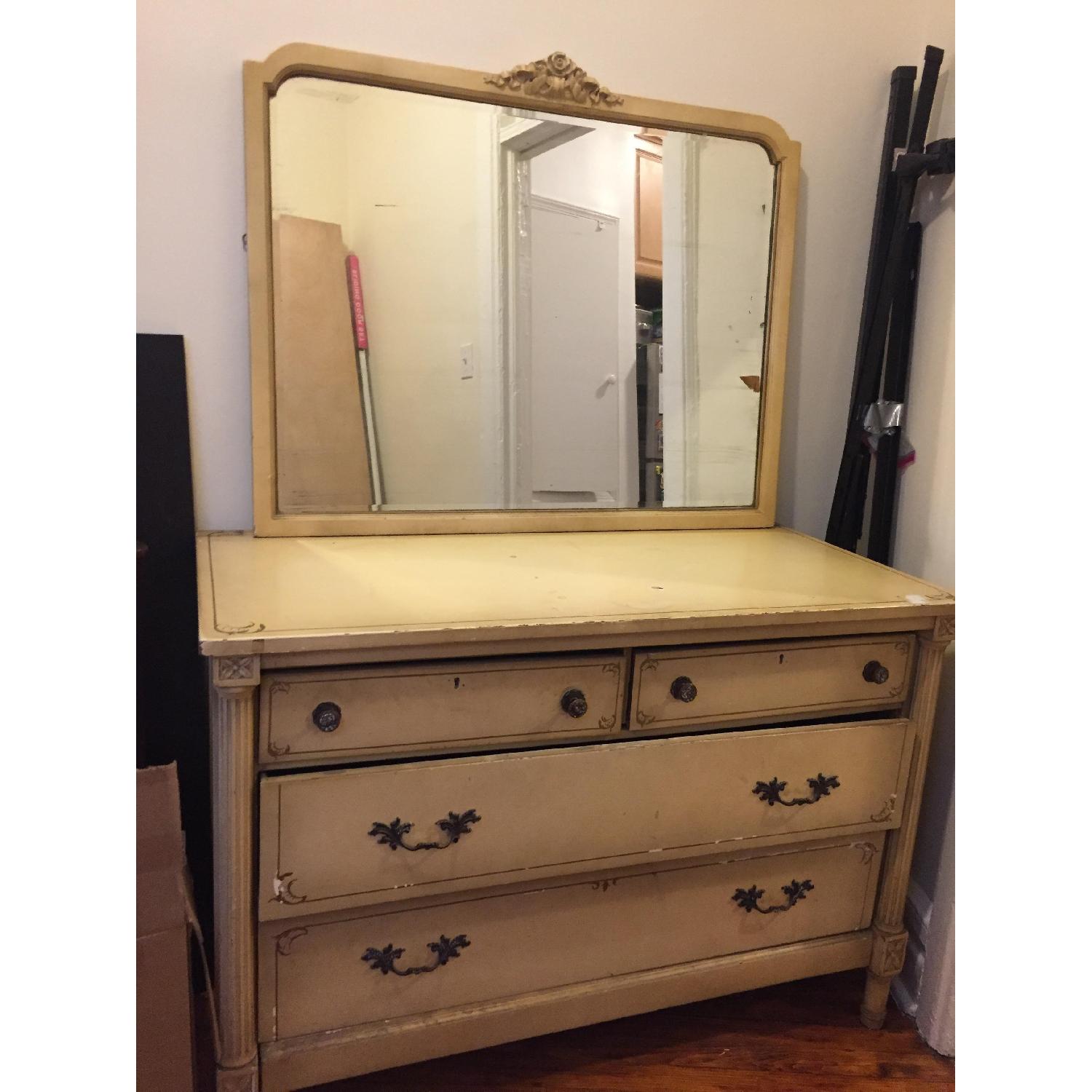 Large Vintage Mirror - image-4