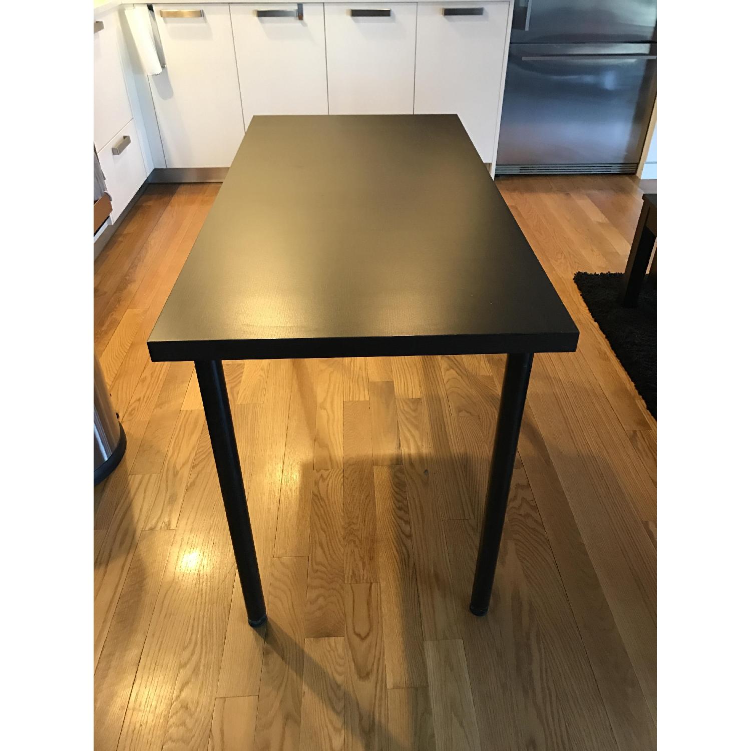 Ikea Black Table/Desk - image-1