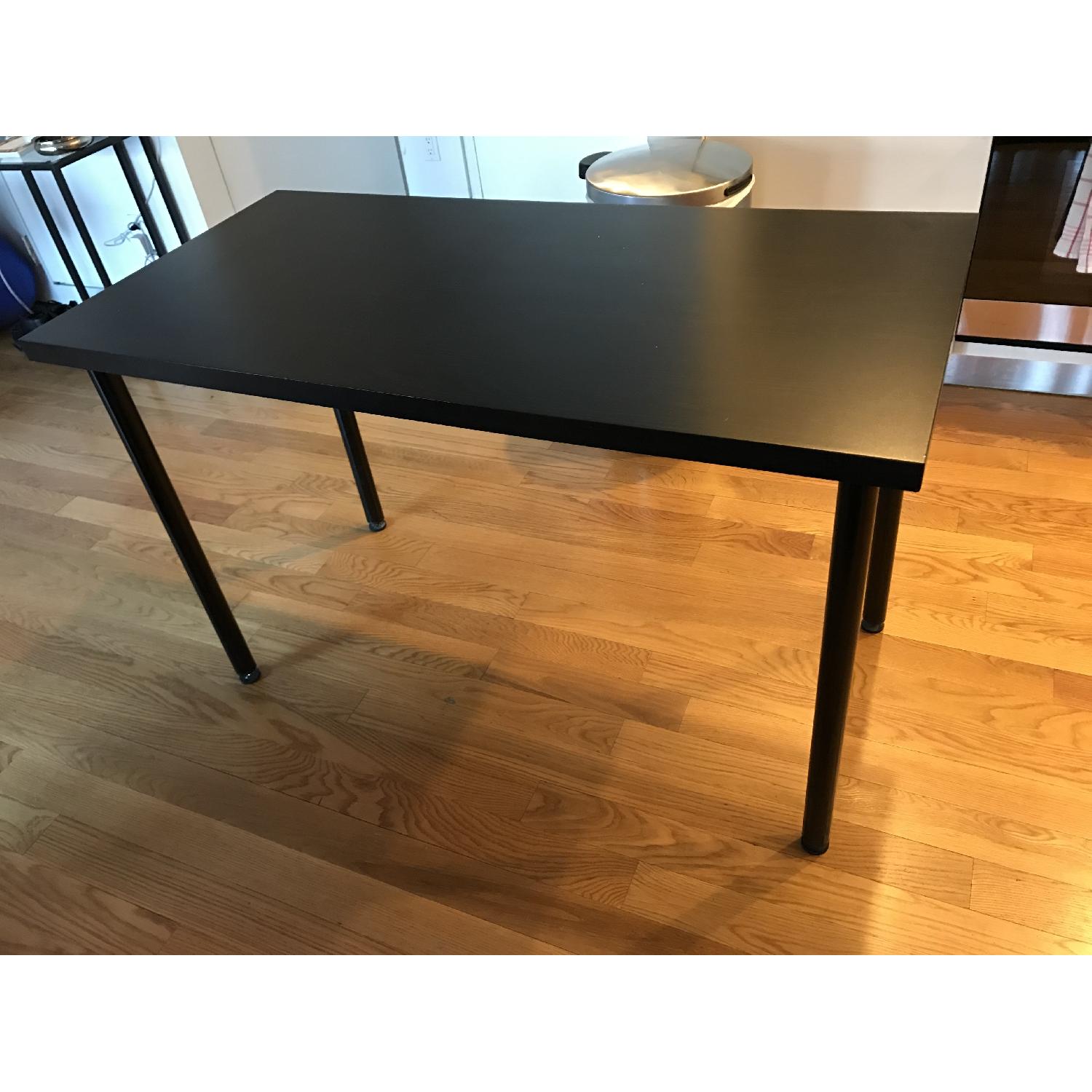 Ikea Black Table/Desk - image-2