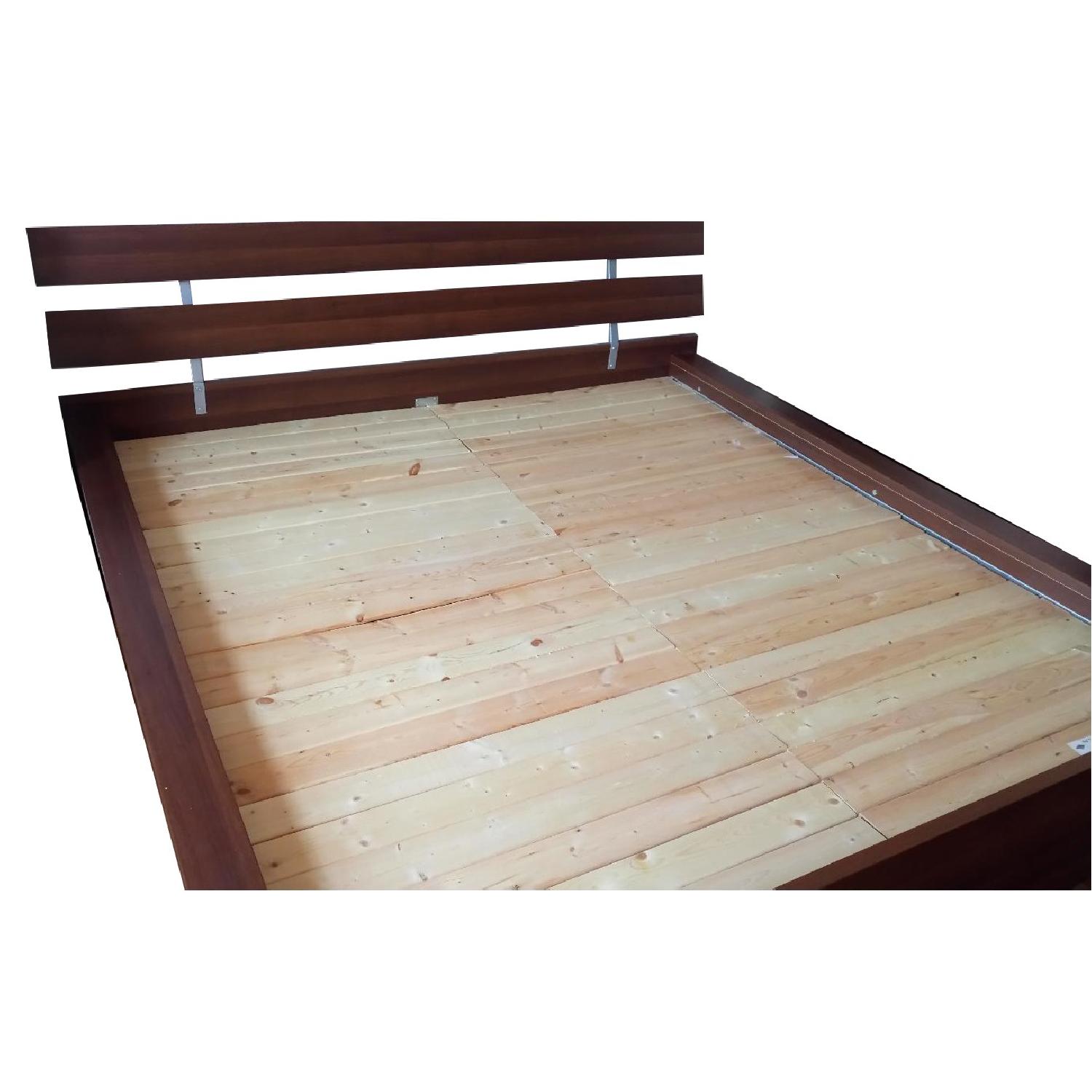 Ikea King Size Bed Frame - image-0