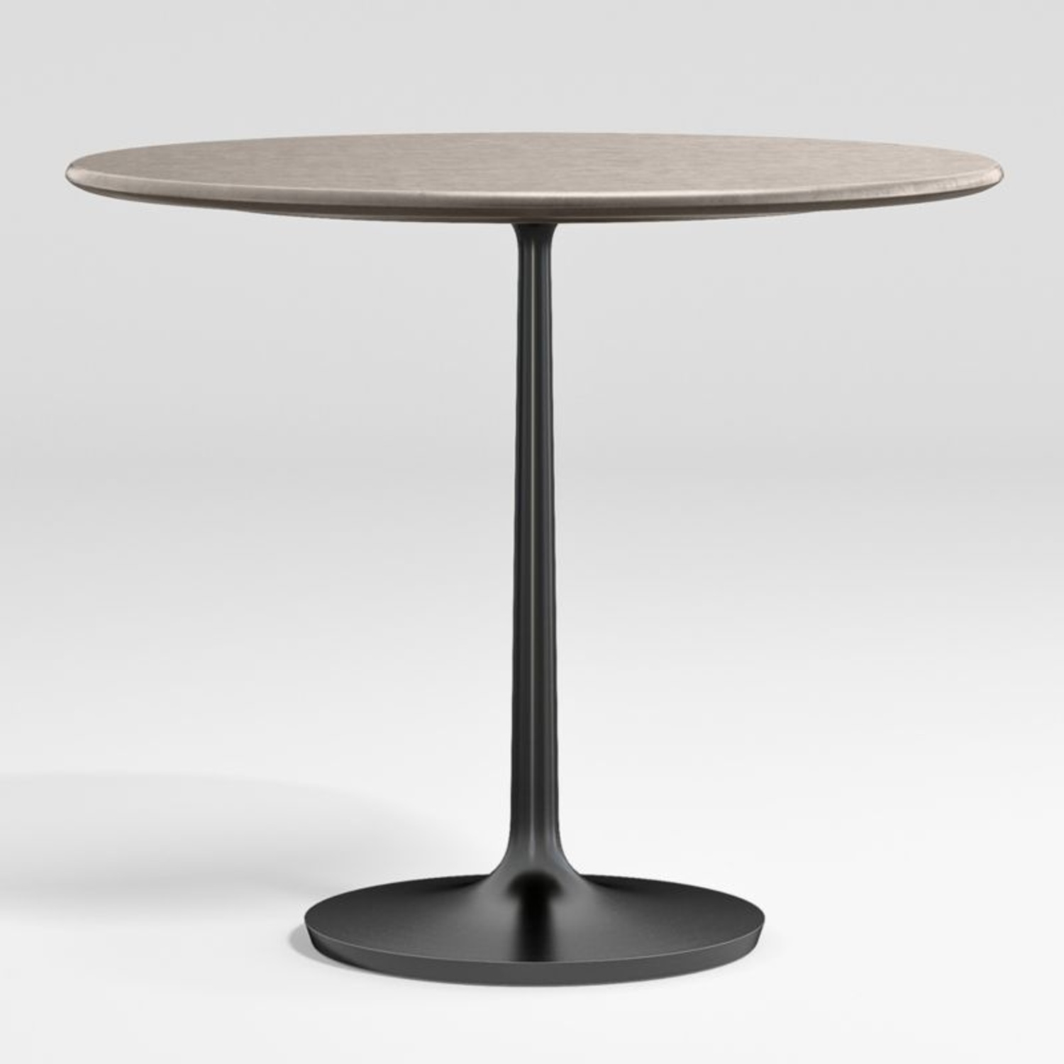 Crate & Barrel Nero 36" Concrete Dining Table - image-4