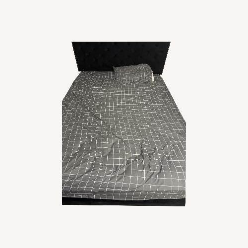 Used IKEA Black Queen Bed  for sale on AptDeco