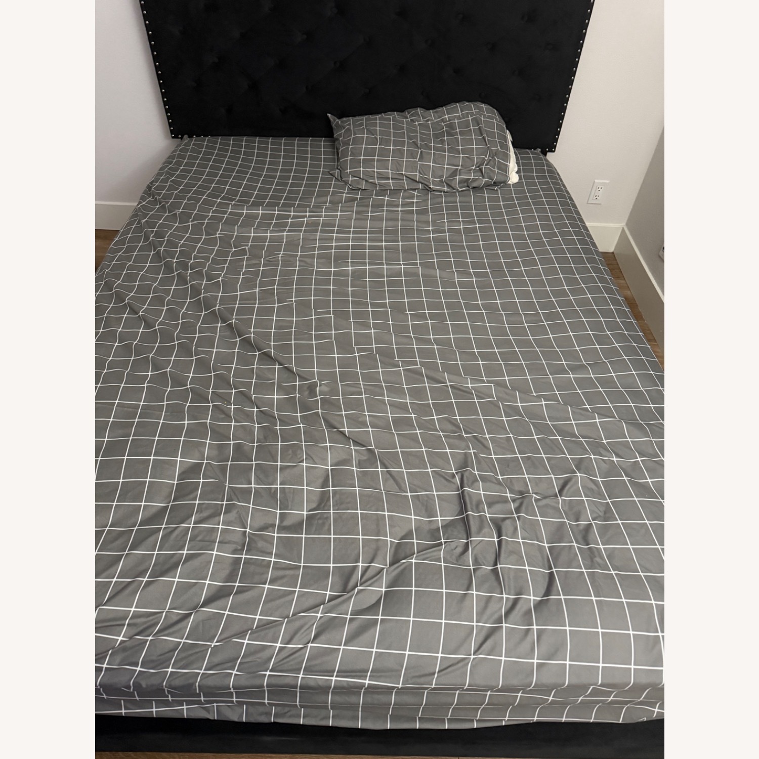 IKEA Black Queen Bed - image-1