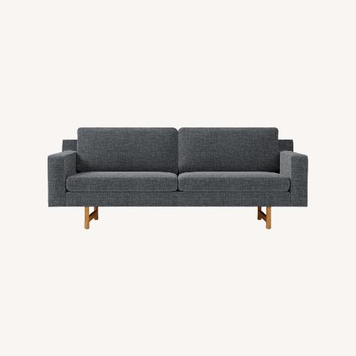 Used West Elm Eddy Dark Gray 2 Seater Sofa for sale on AptDeco
