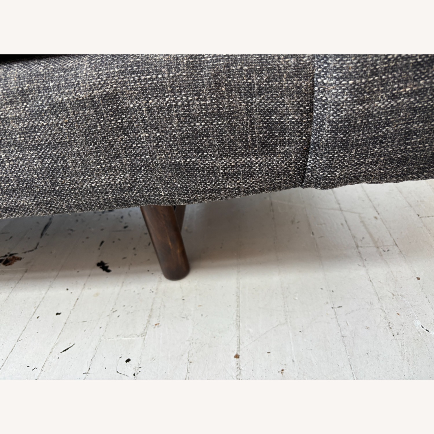 West Elm Eddy Dark Gray 2 Seater Sofa - image-4