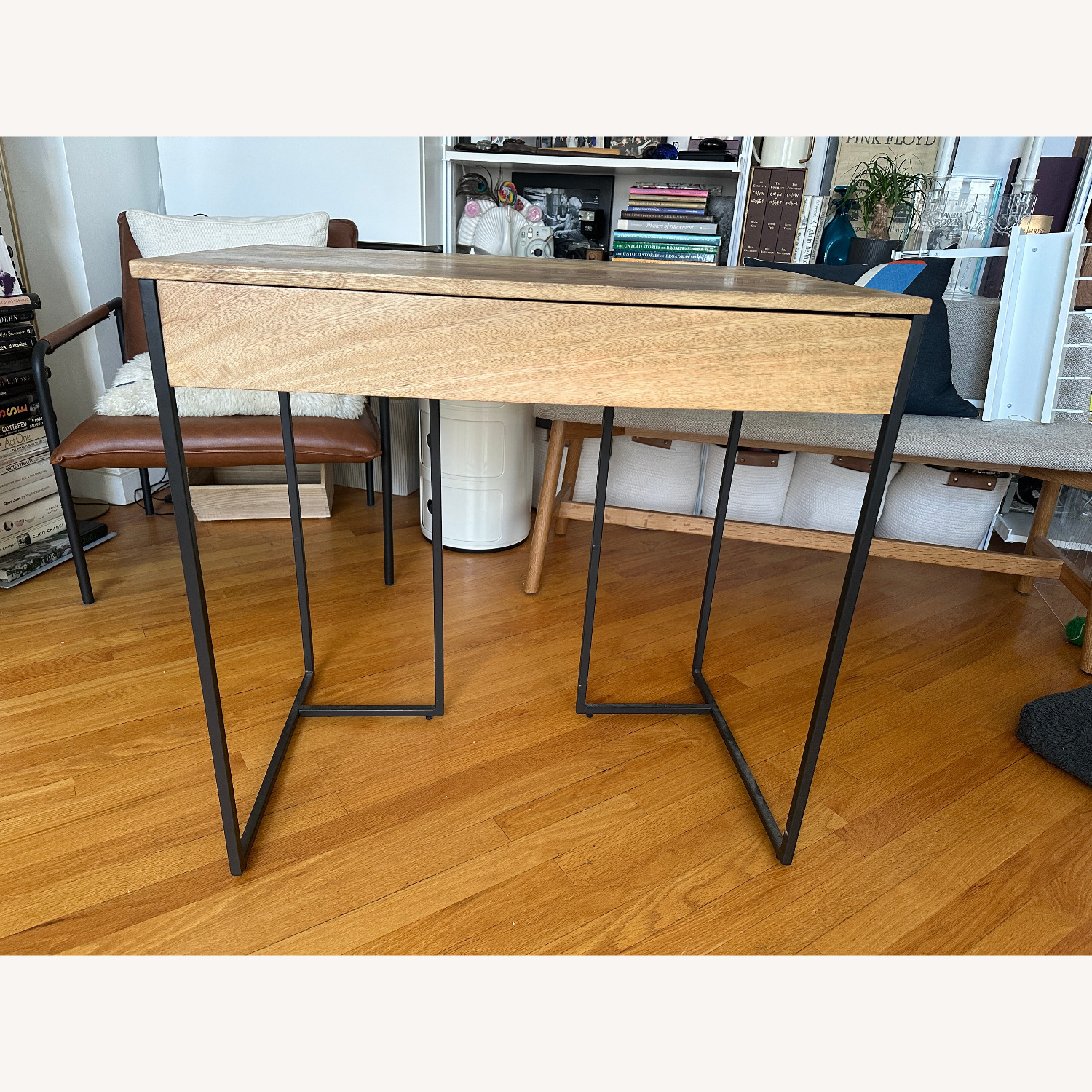 West Elm Industrial Storage Mini Desk (31") - image-1