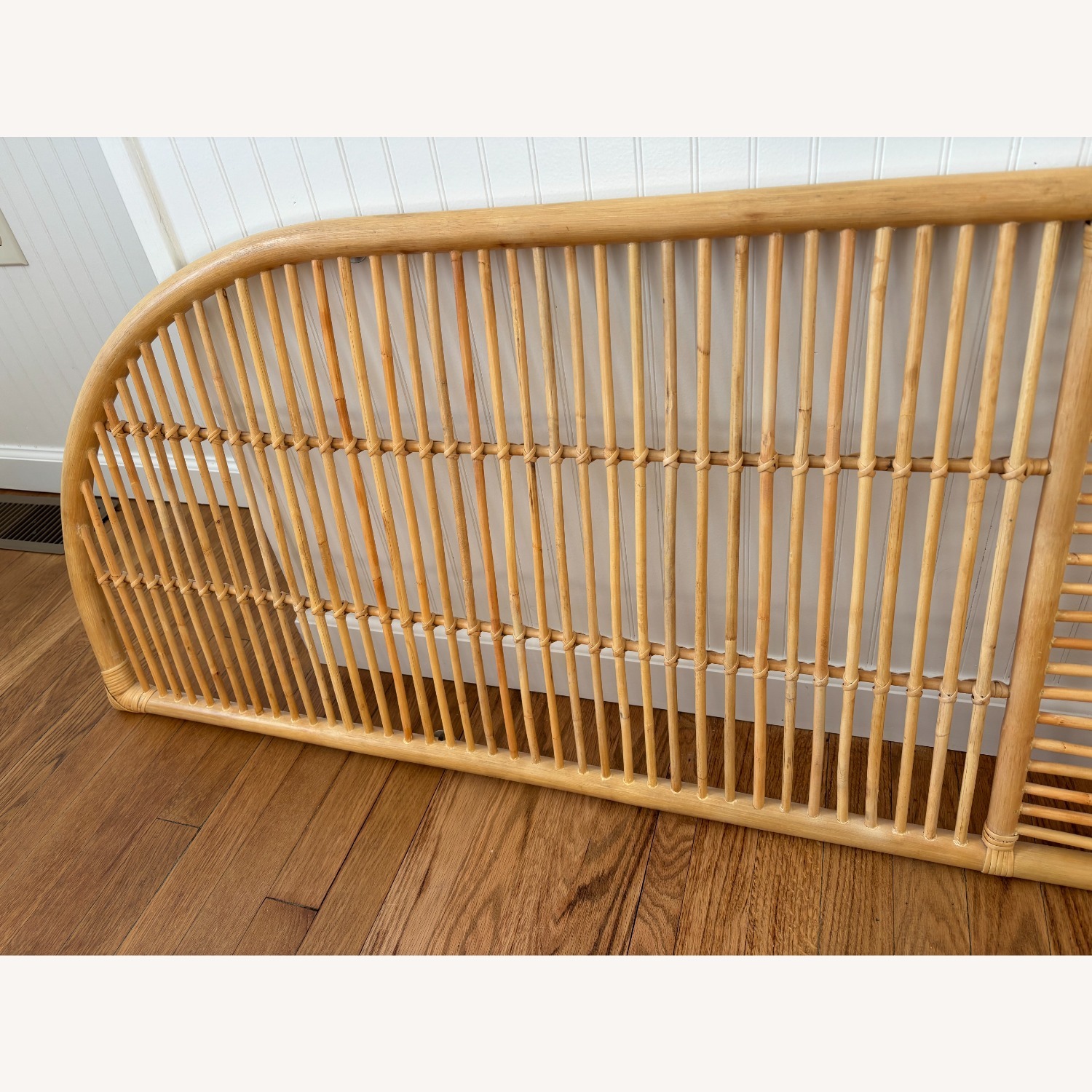 The Citizenry Light Brown Rattan Headboard - image-5