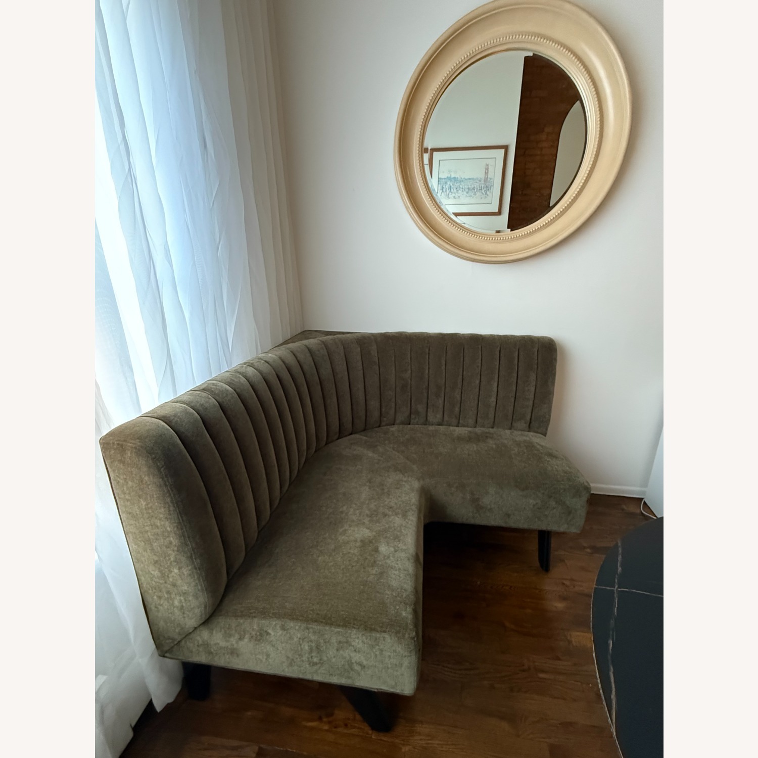 West Elm Novak 52" Corner Banquette  - image-3