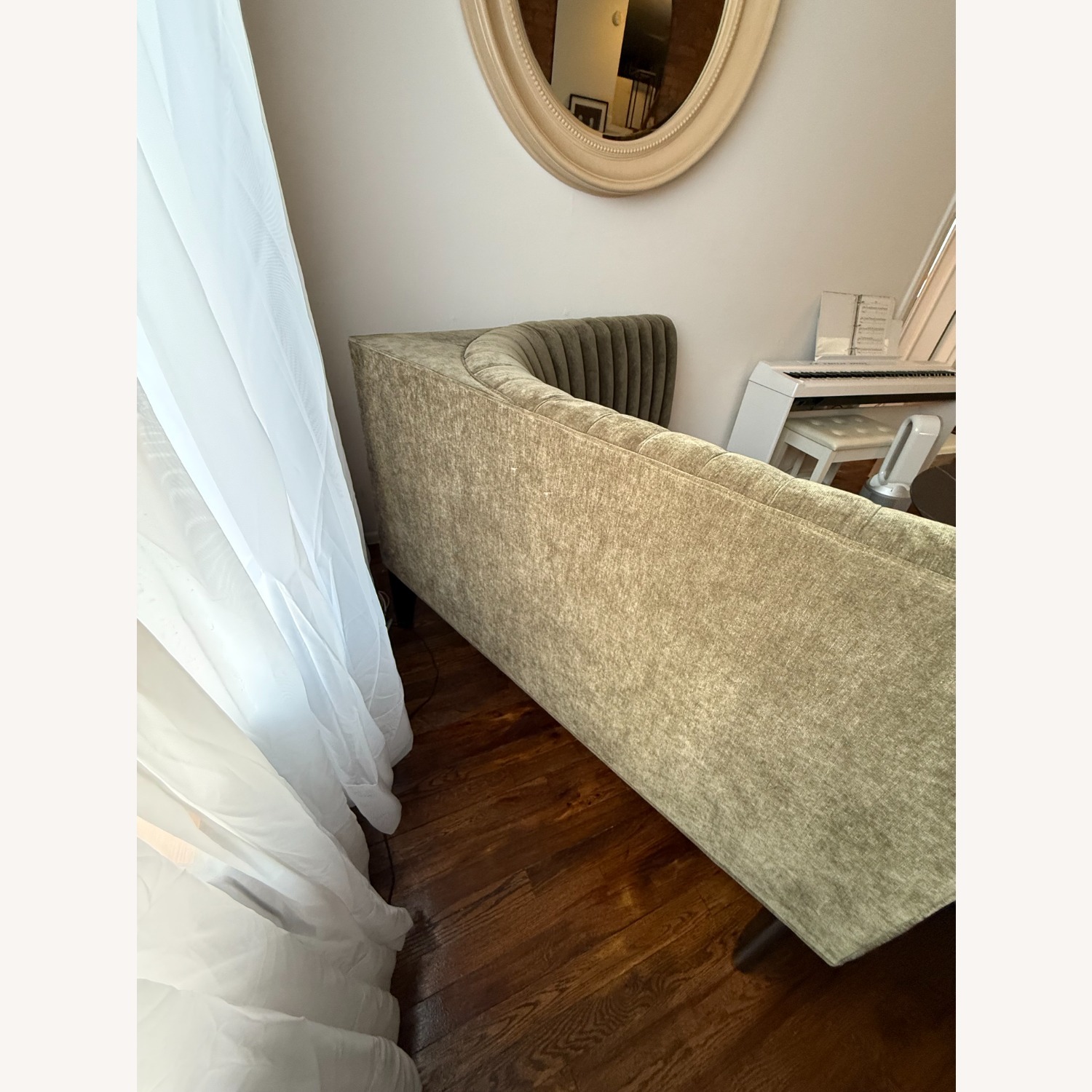 West Elm Novak 52" Corner Banquette  - image-5