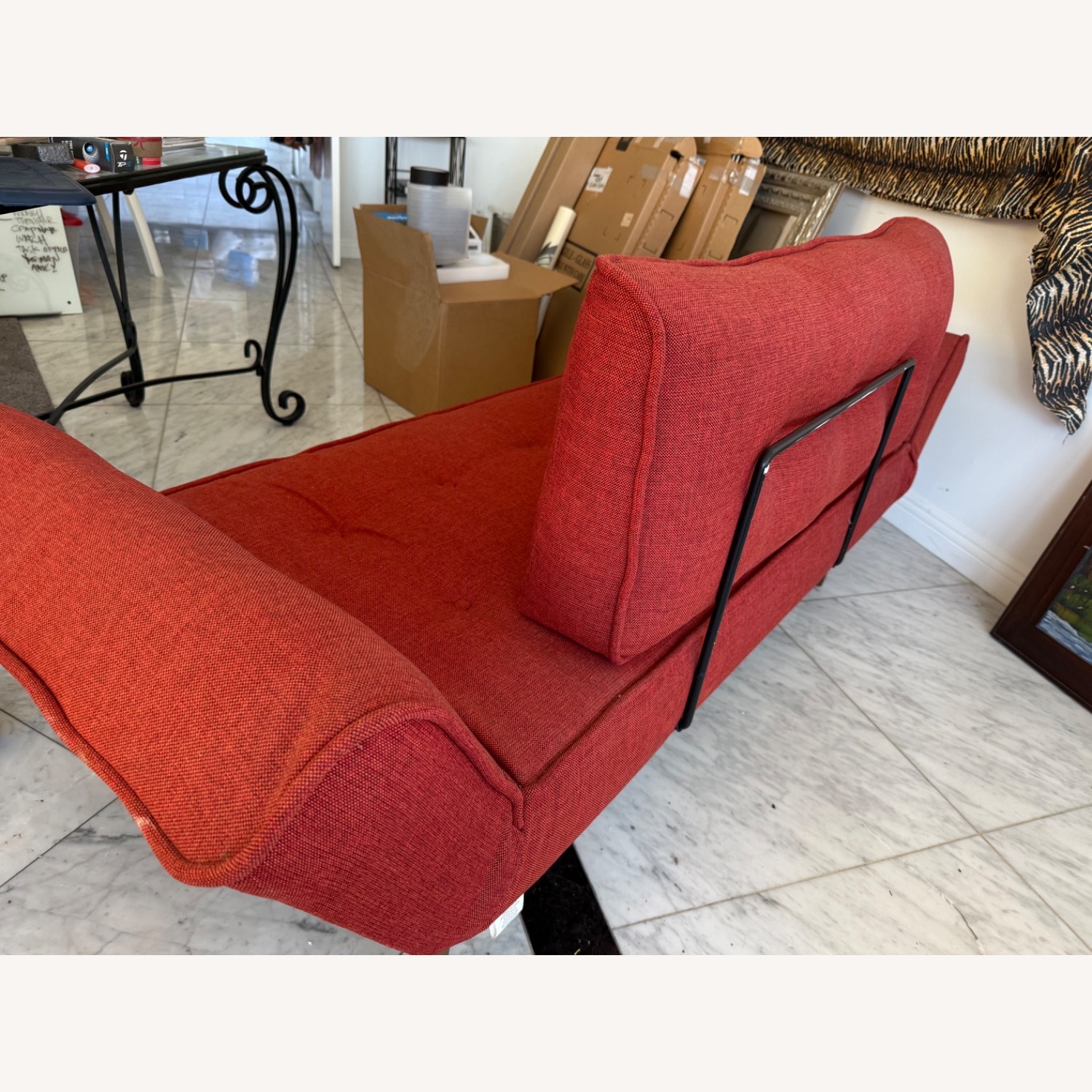 Small Lounge Sofa 3+ Seater Sofa Sleeper  - image-1