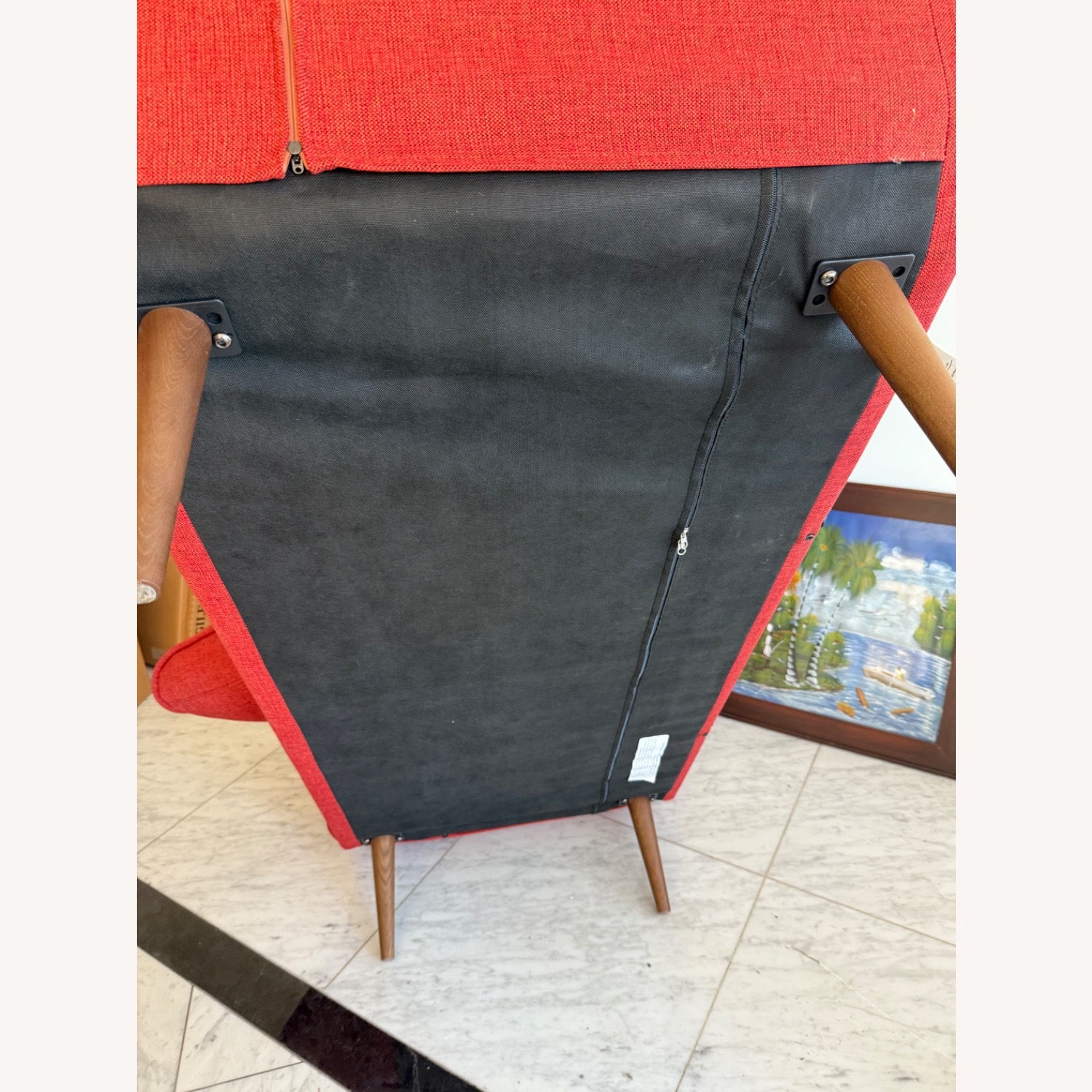 Small Lounge Sofa 3+ Seater Sofa Sleeper  - image-4