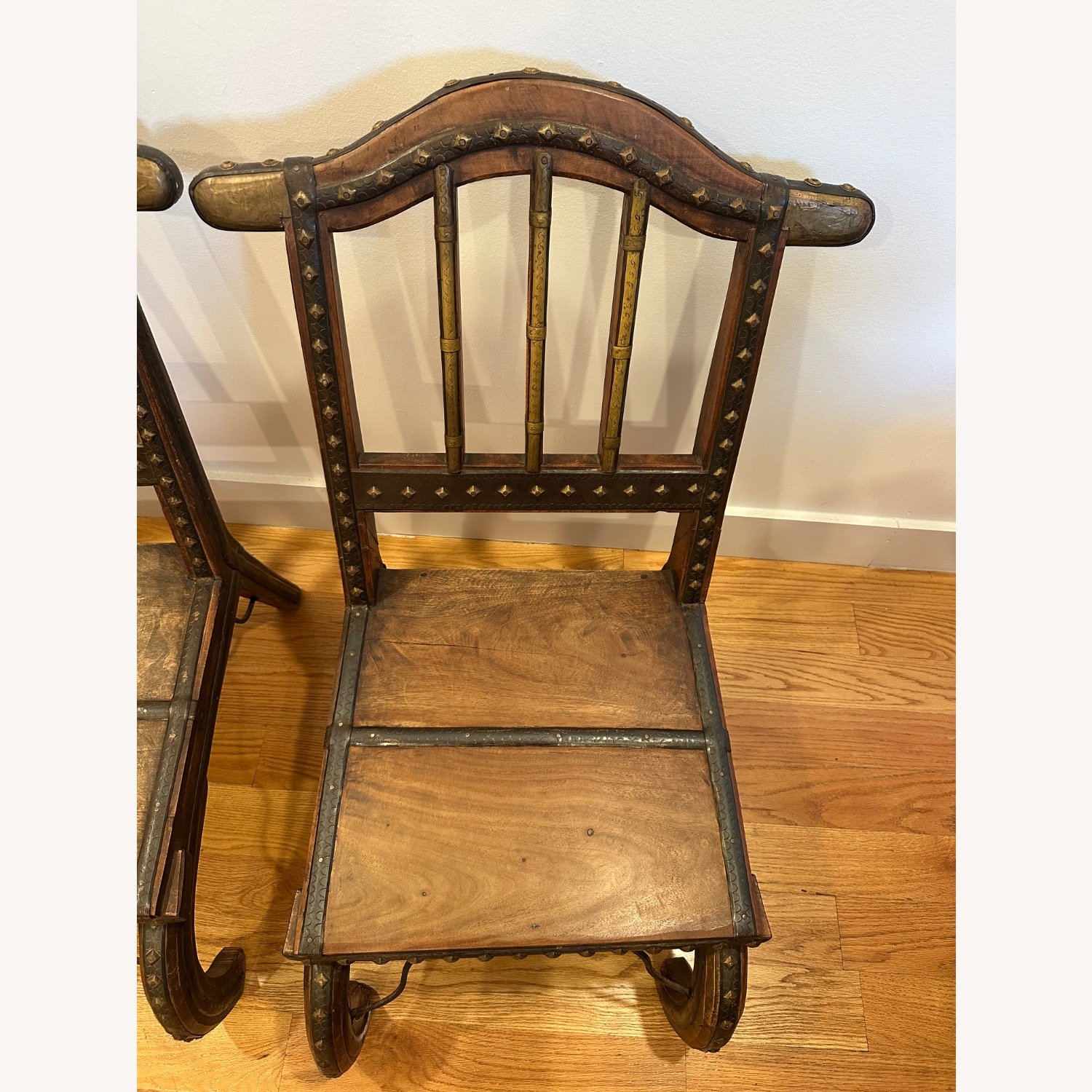 Vintage/Antique Finds Wood & Metal Accent Chairs - image-6