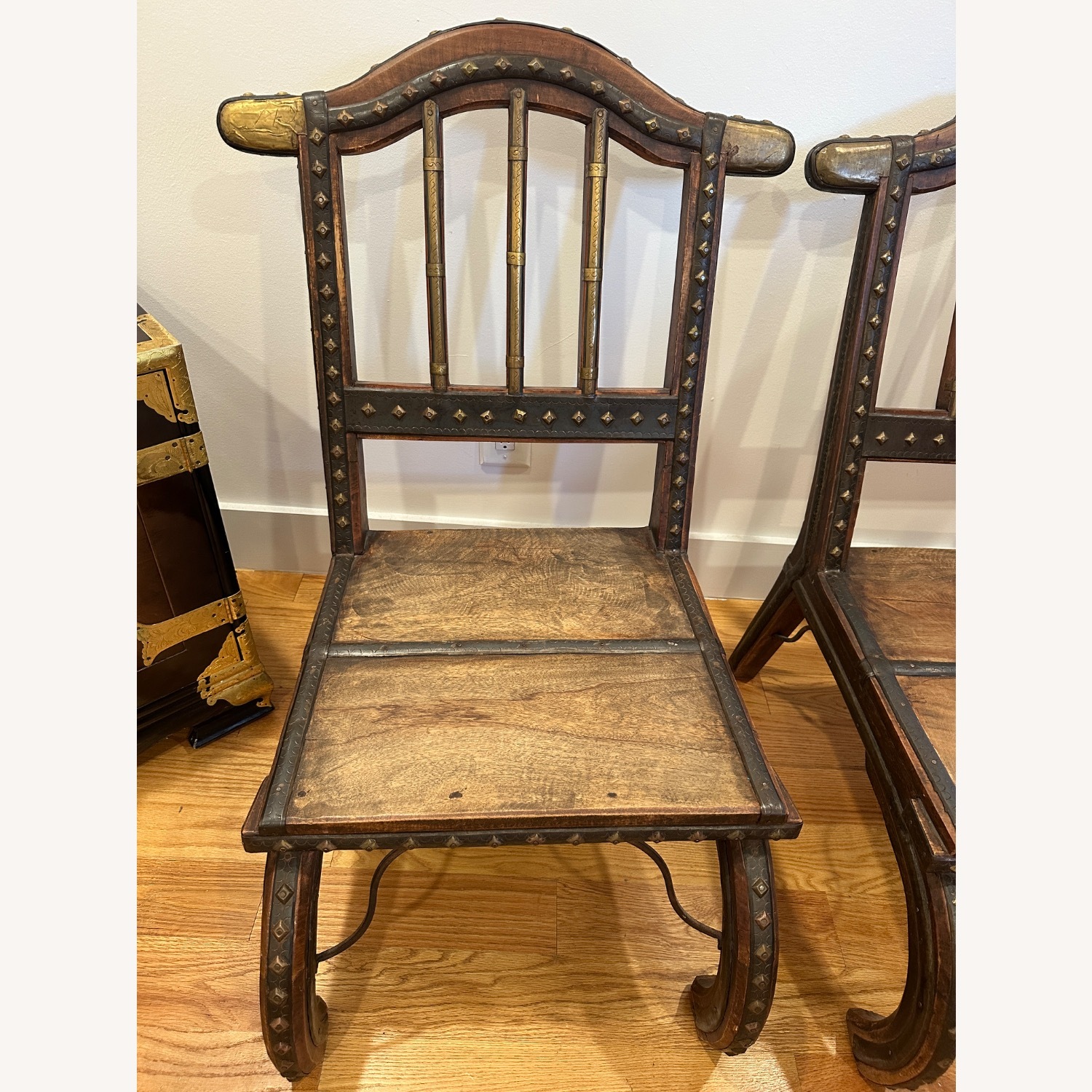 Vintage/Antique Finds Wood & Metal Accent Chairs - image-5