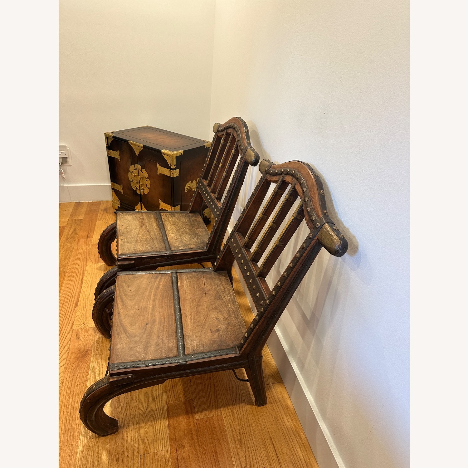 Vintage/Antique Finds Wood & Metal Accent Chairs - image-3