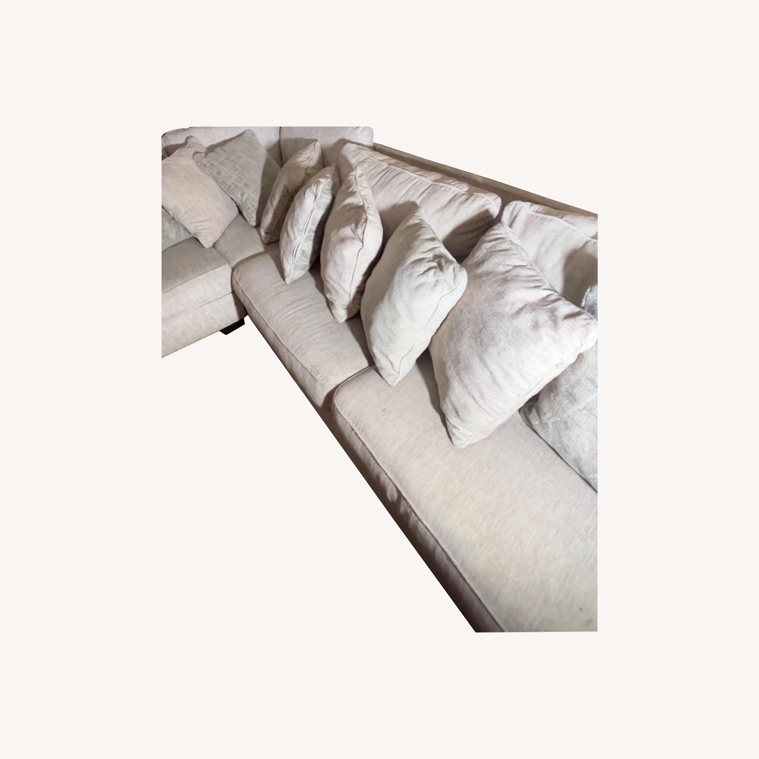 Ashley Furniture Light Gray 3+ Piece Sectional - image-0