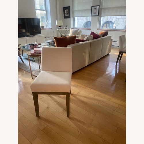 Used Restoration Hardware Morgan White Dining Chairs for sale on AptDeco