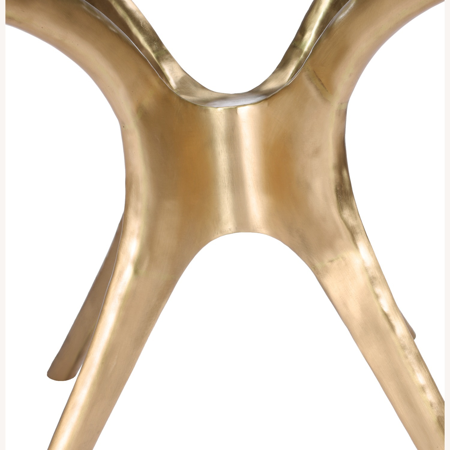 Industry Modernism Vicenza Brass Dining Table - image-6