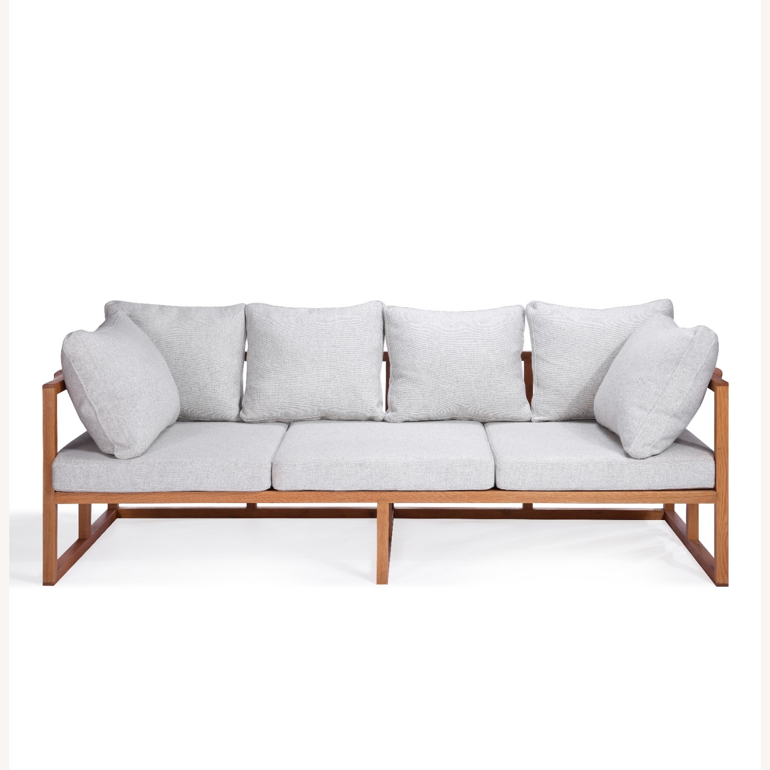 Industry Modernism Sofa Fabric 3+ Seater Sofa - image-2