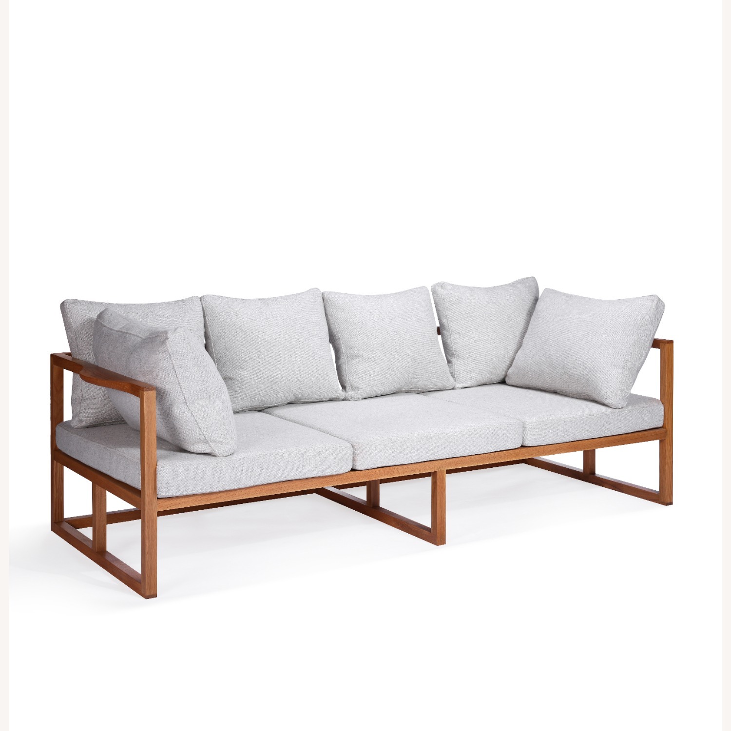 Industry Modernism Sofa Fabric 3+ Seater Sofa - image-1