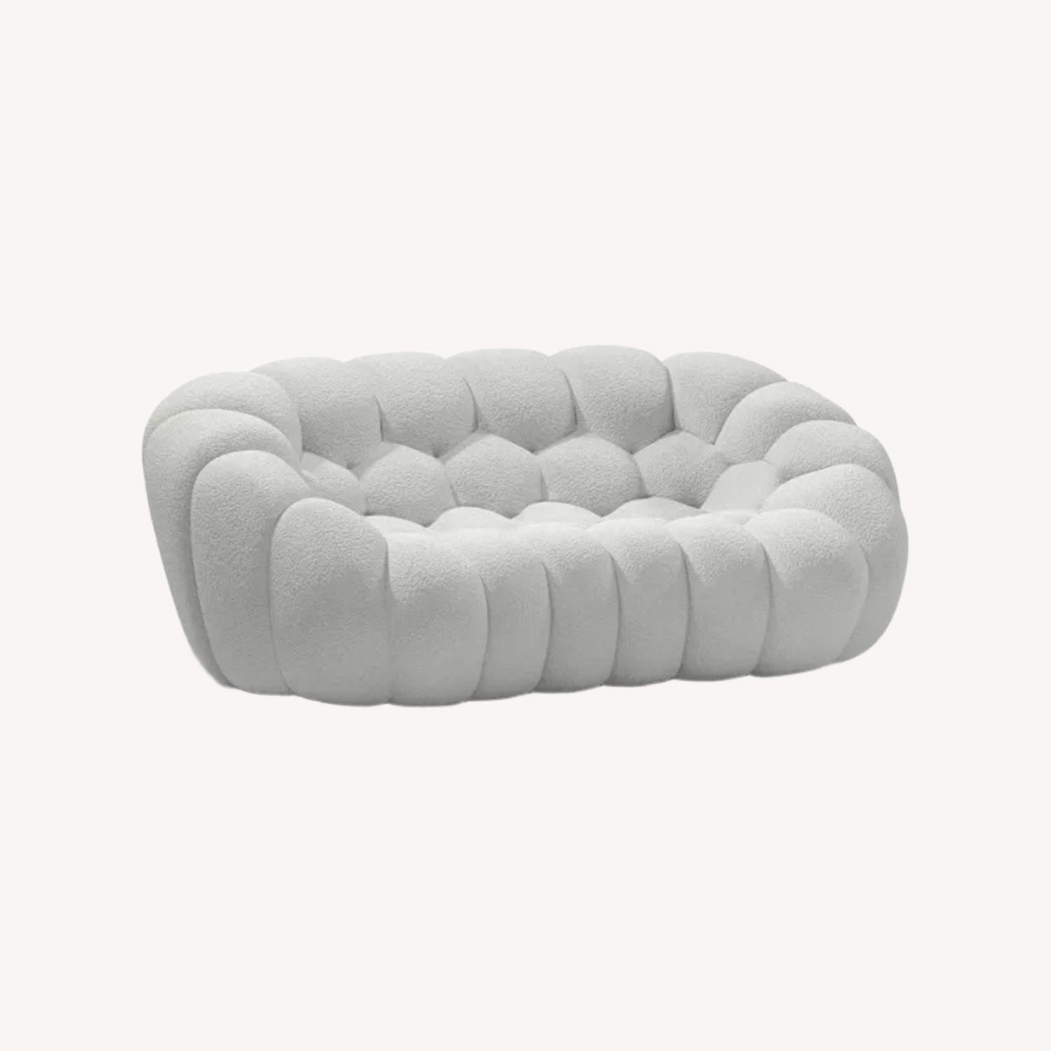 Roche Bobois Curved Bubble Loveseat - image-0