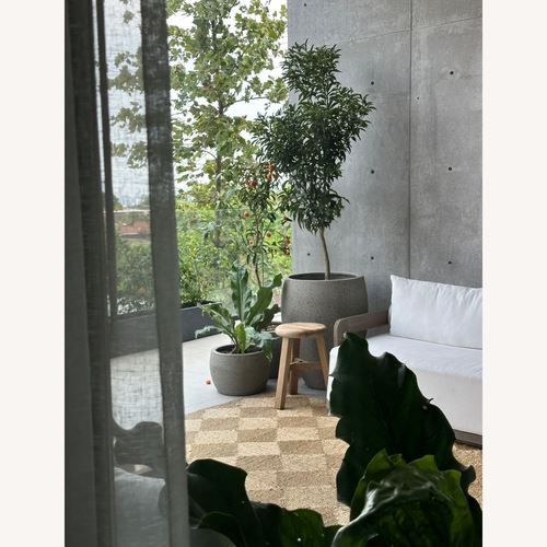 Used Lulu & Georgia Natural Jute Area Rug 8' x 10' for sale on AptDeco