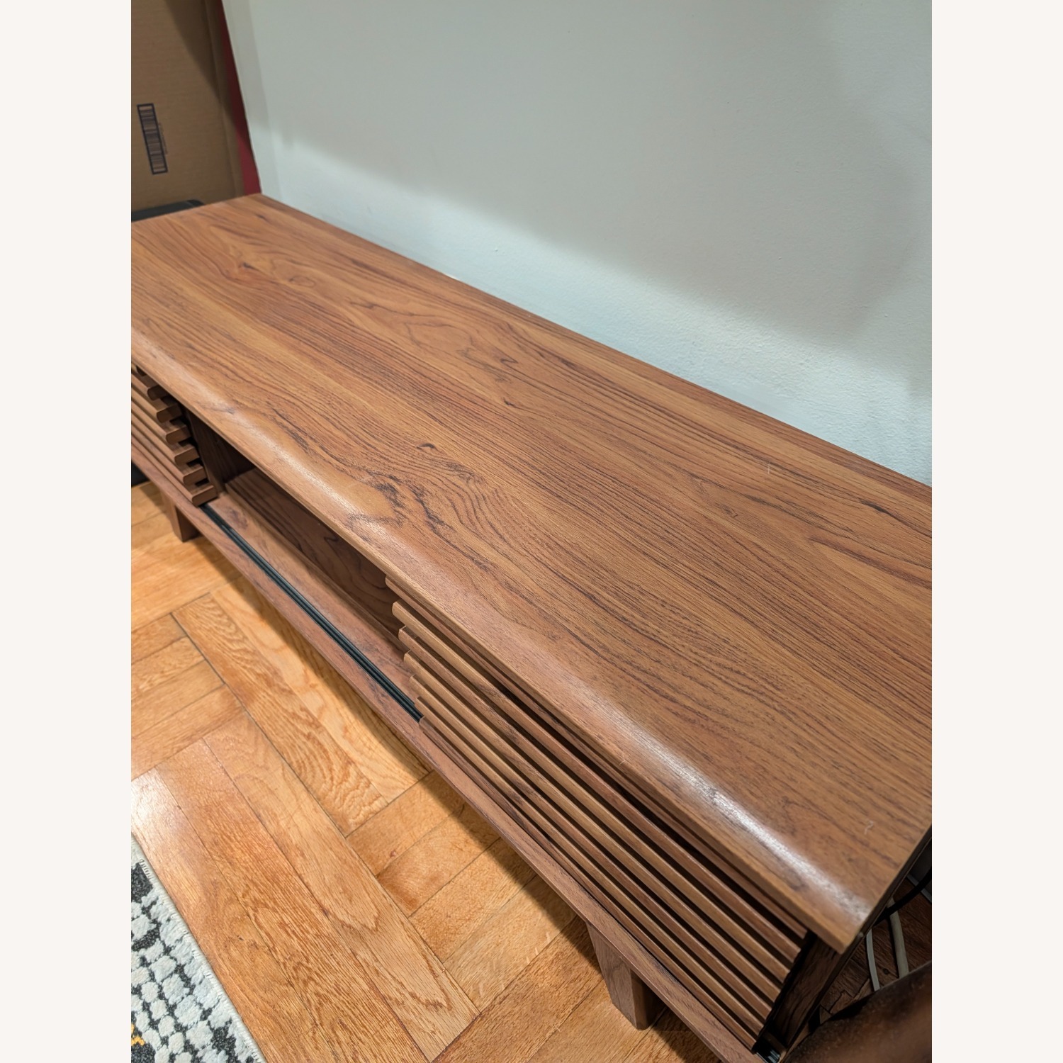 Render Walnut TV Console - image-4