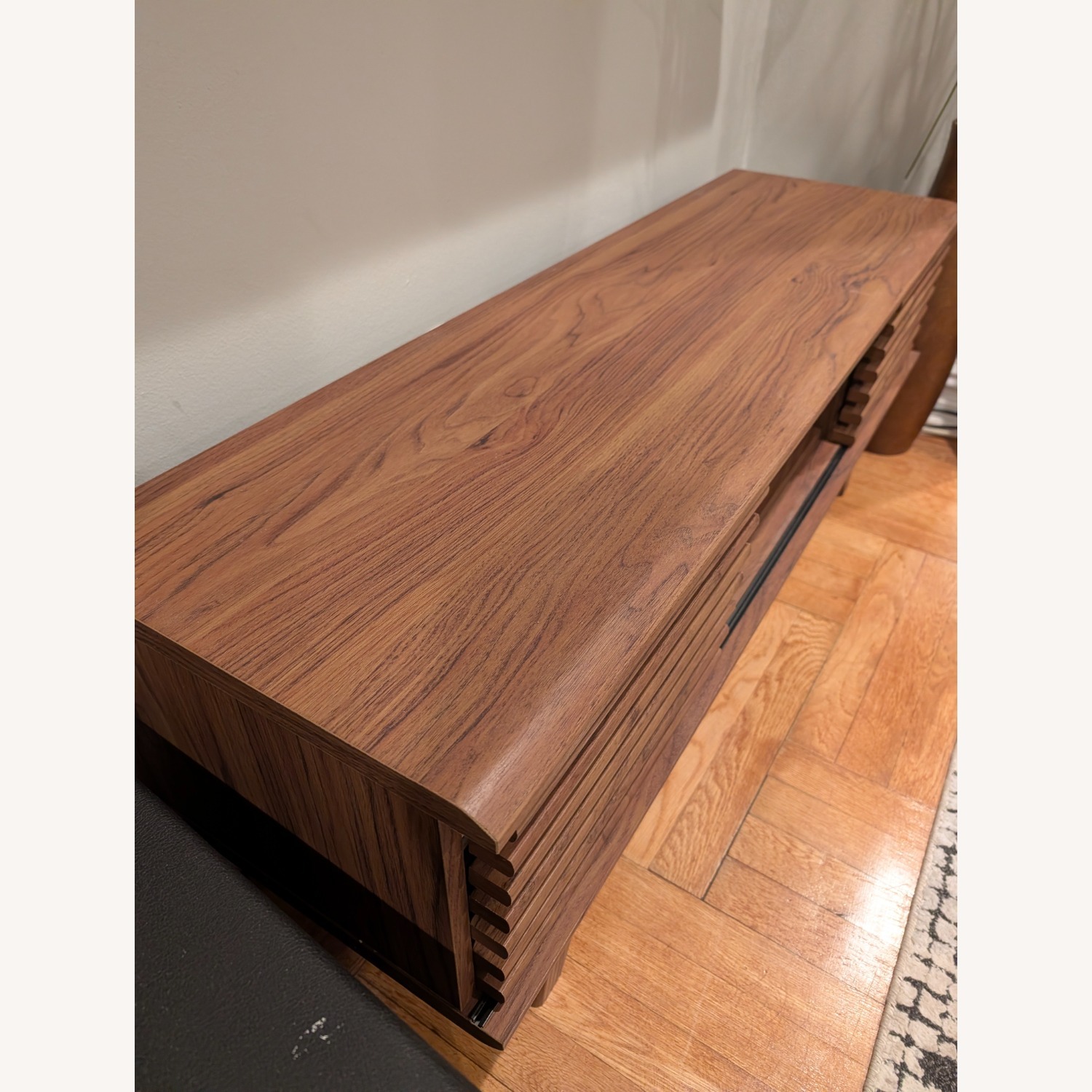 Render Walnut TV Console - image-2