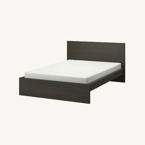 Used IKEA Malm Black Queen Bed for sale on AptDeco