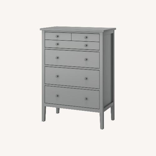 Used IKEA Gullaberg Dark Gray Wood Dresser for sale on AptDeco