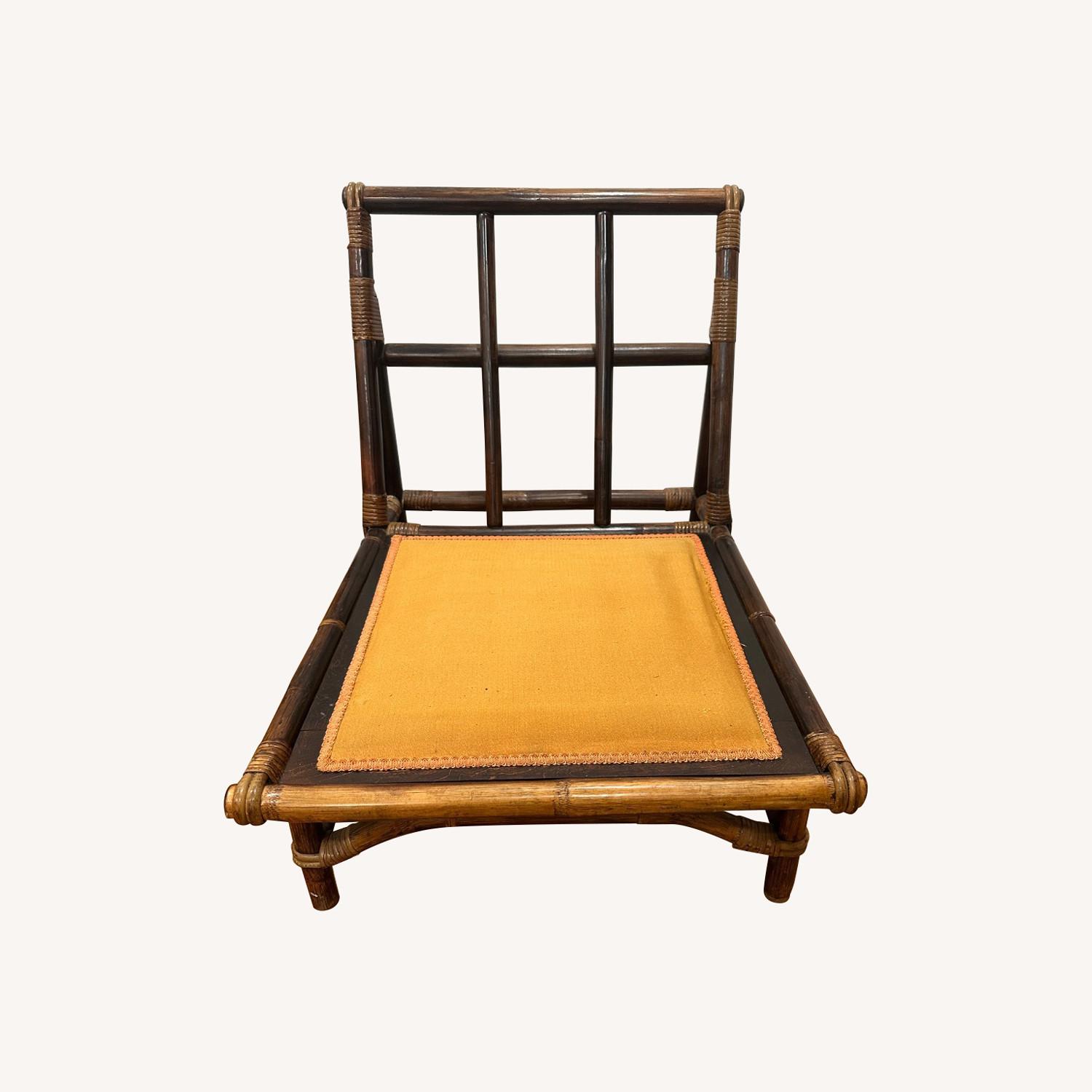 Vintage/Antique Finds Bamboo Accent Chairs - image-0