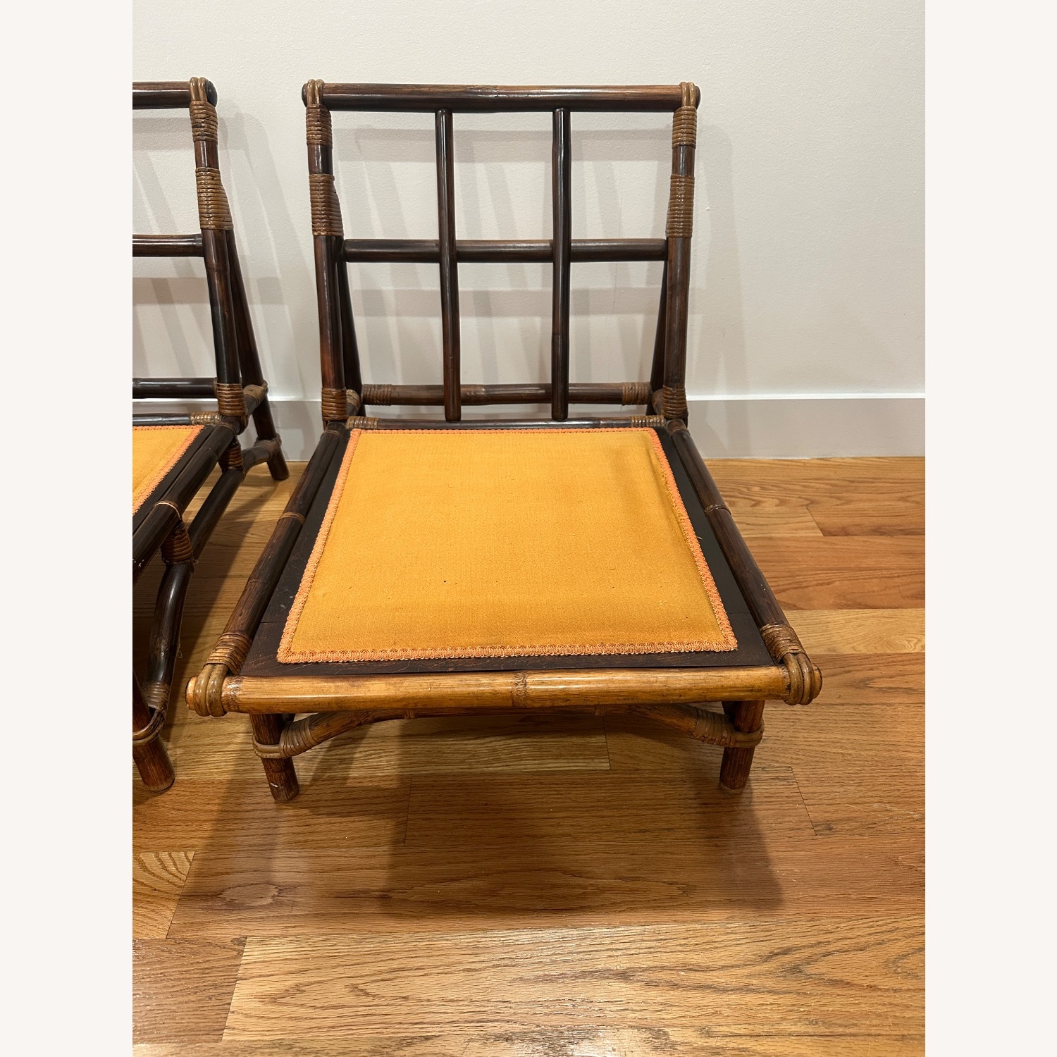 Vintage/Antique Finds Bamboo Accent Chairs - image-6