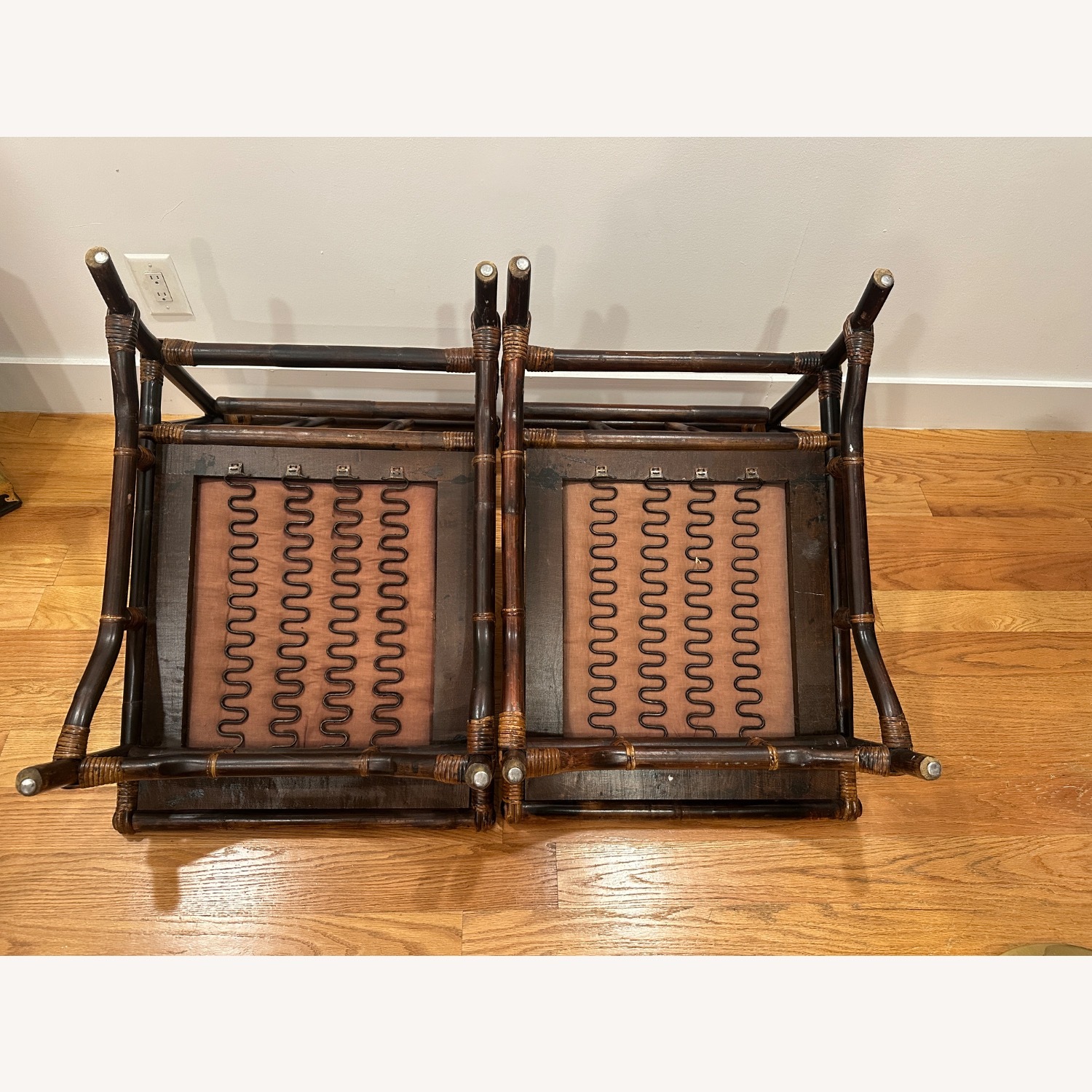 Vintage/Antique Finds Bamboo Accent Chairs - image-7