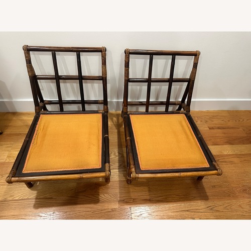Used Vintage/Antique Finds Bamboo Accent Chairs for sale on AptDeco