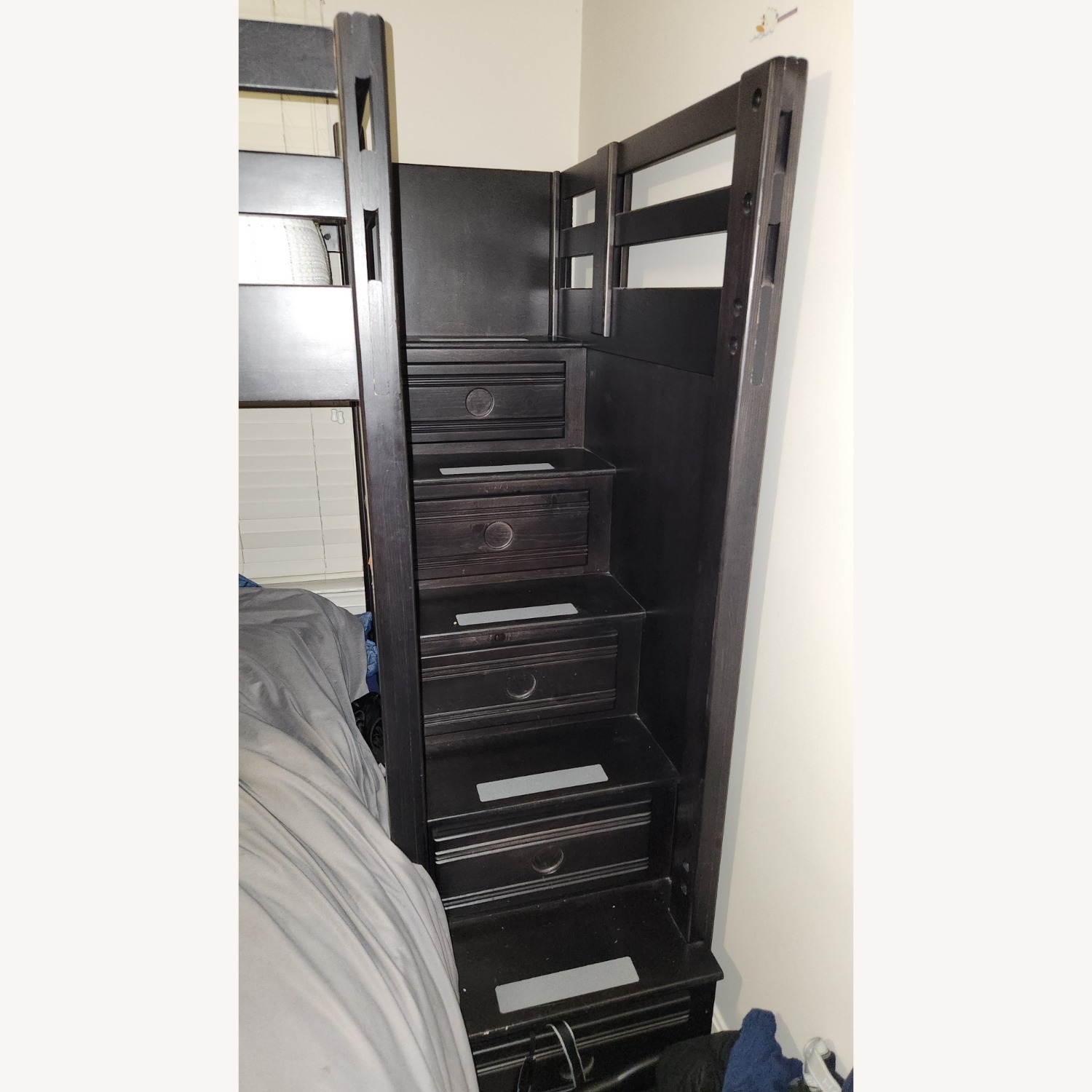 Rooms To Go Creekside Wood Bunk bed/Desk Combo - image-4