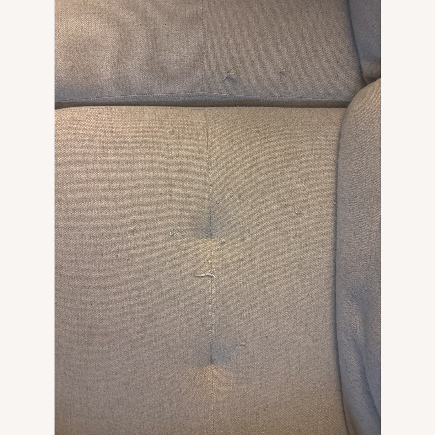 Light Gray Fabric 3+ Piece Sectional - image-3