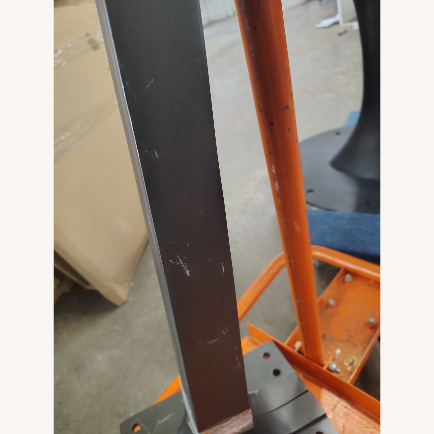 Crate & Barrel Light Brown Wood Dining Table - image-4