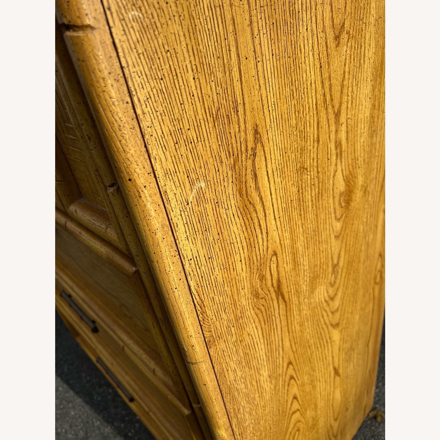 Lea Faux Bamboo Chest of Drawers - image-2