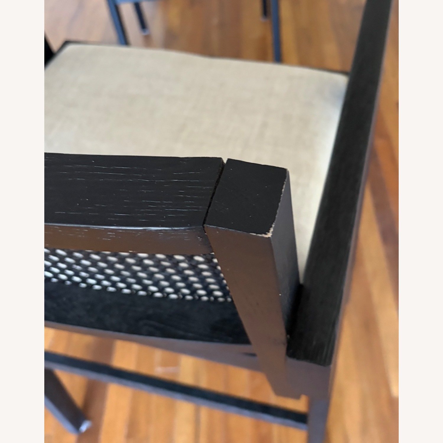 Pair of Arhaus Kroy Cane Back Barstools - image-5